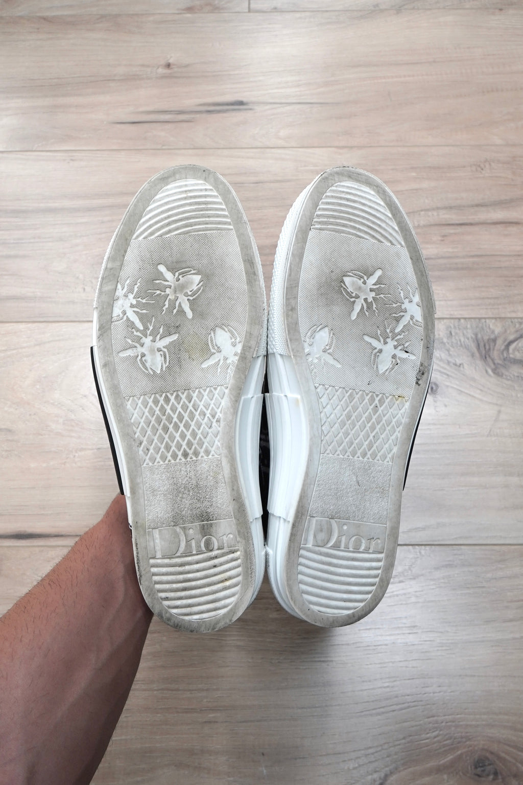 Dior B23 Low Black White Oblique