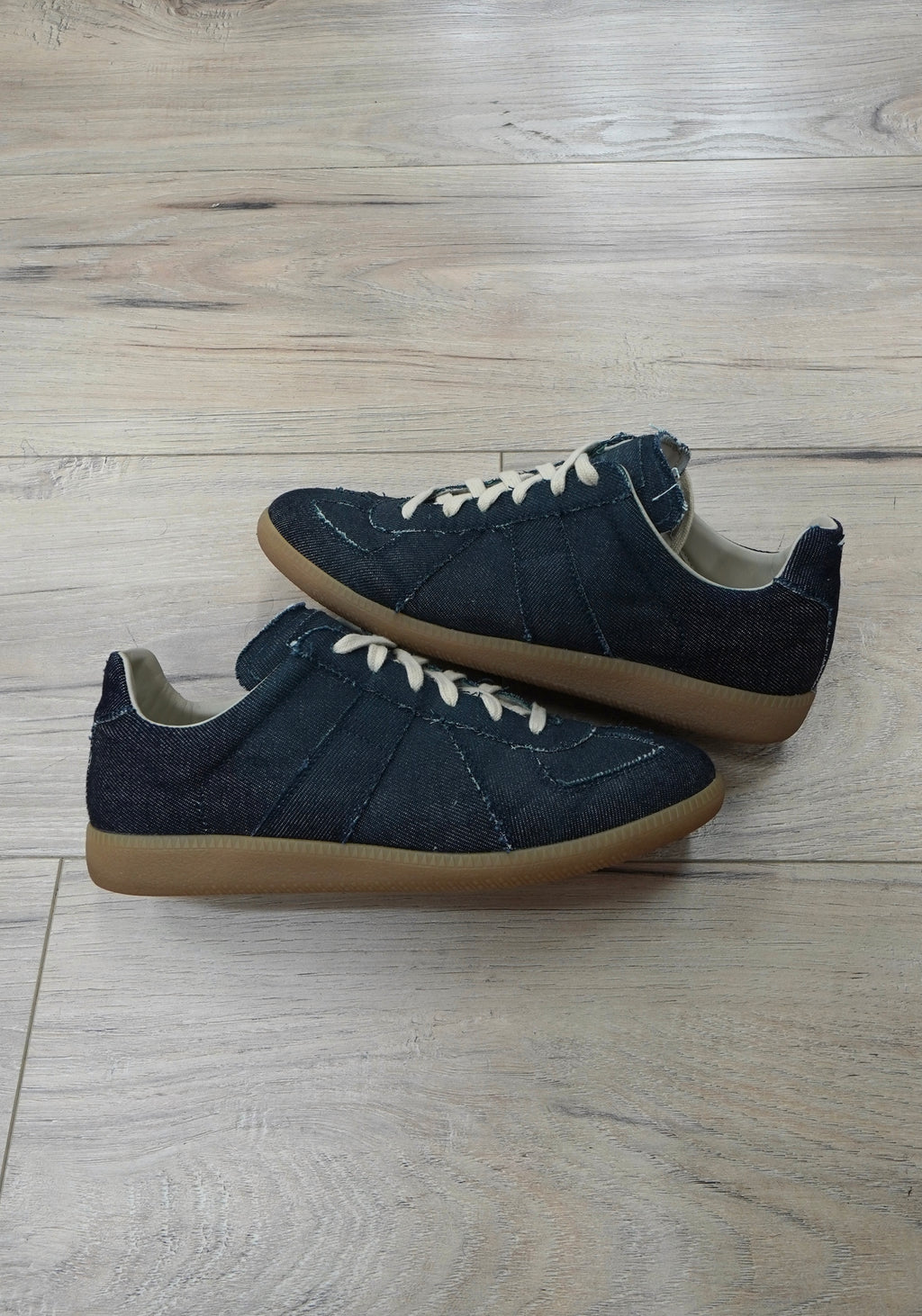 Maison Margiela Replica Exclusive Denim Low-Top Sneakers