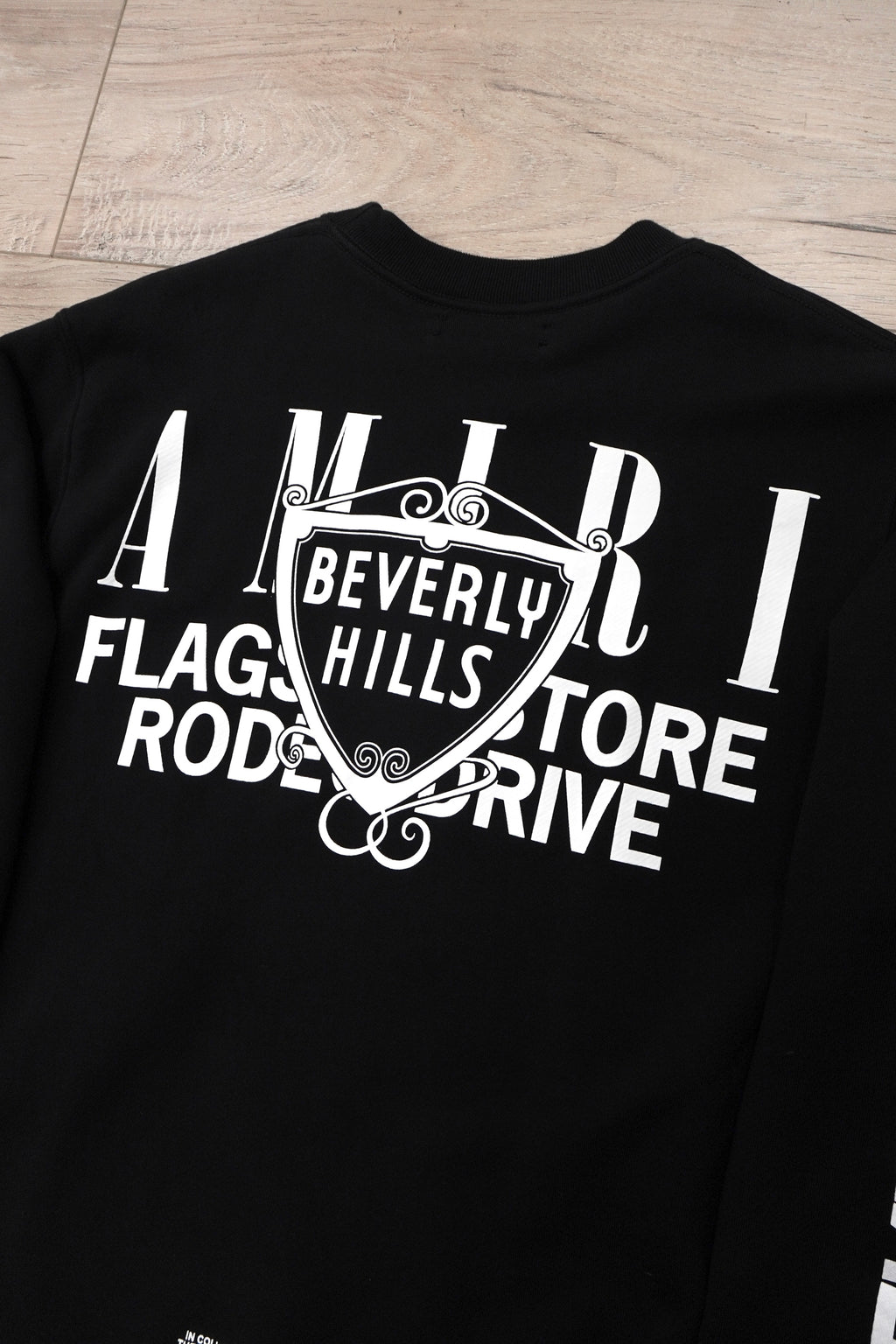 Amiri Beverly Hills Rodeo Drive Crewneck Sweatshirt