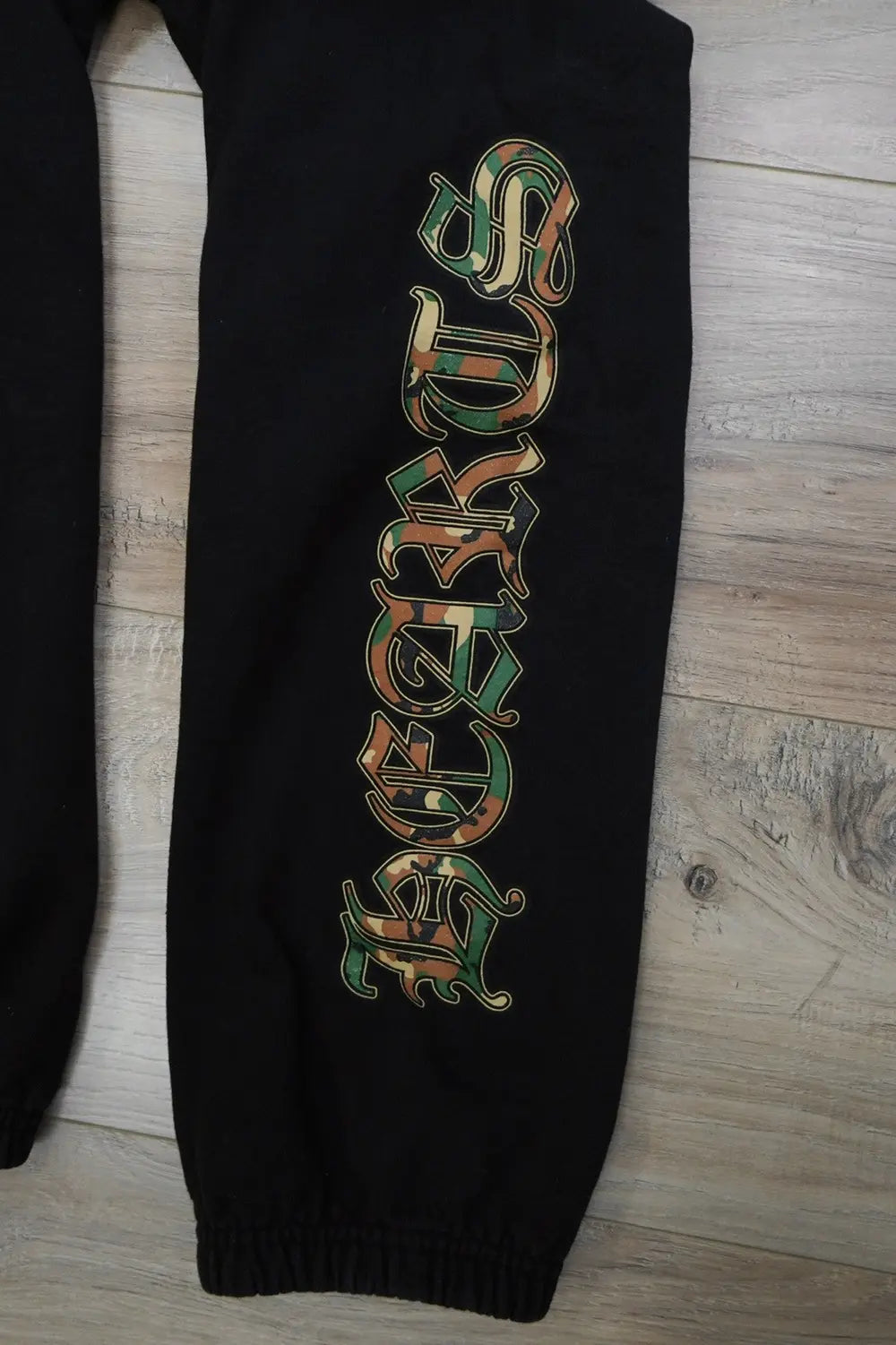 Chrome Hearts Camo Triple Cross Logo Sweatpants