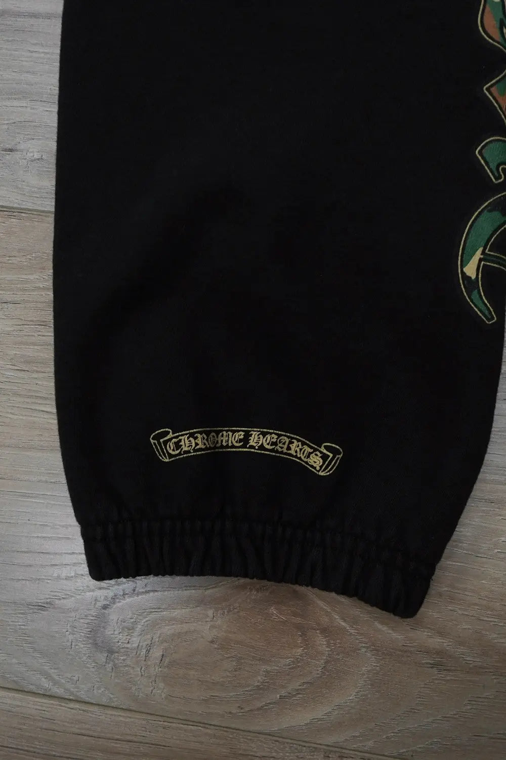 Chrome Hearts Camo Triple Cross Logo Sweatpants