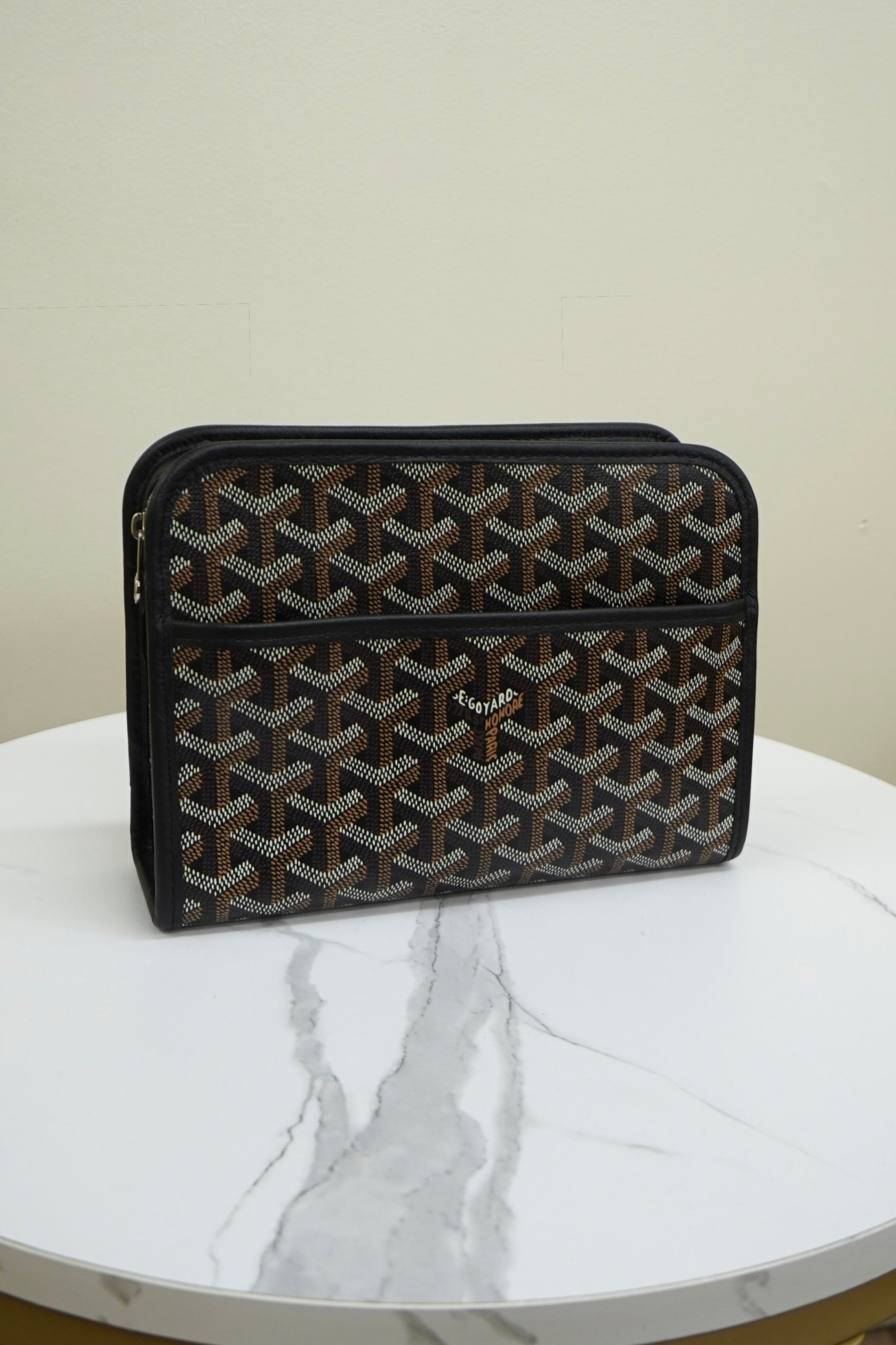 Goyard Jouvence Toiletry Bag PM Black