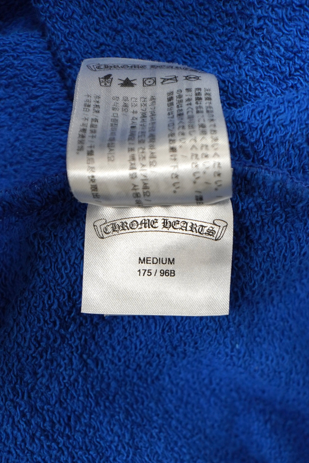 Chrome Hearts x Matty Boy Space Blue Pullover Hoodie