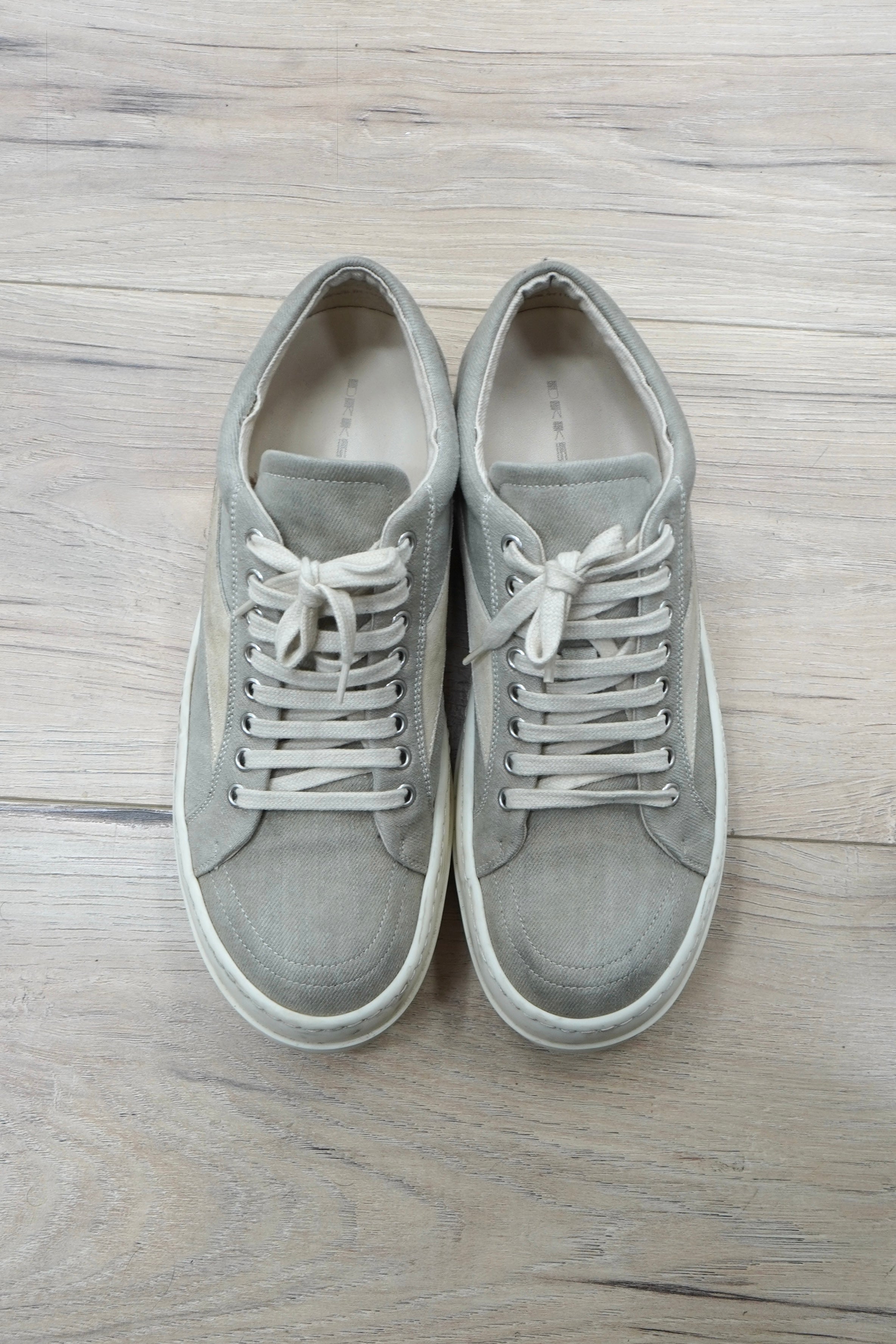 Rick Owens DRKSHDW Vintage Sneaks 'Sand Milk'