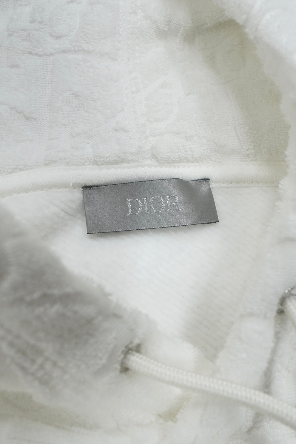 Dior All Over Monogram White Hoodie