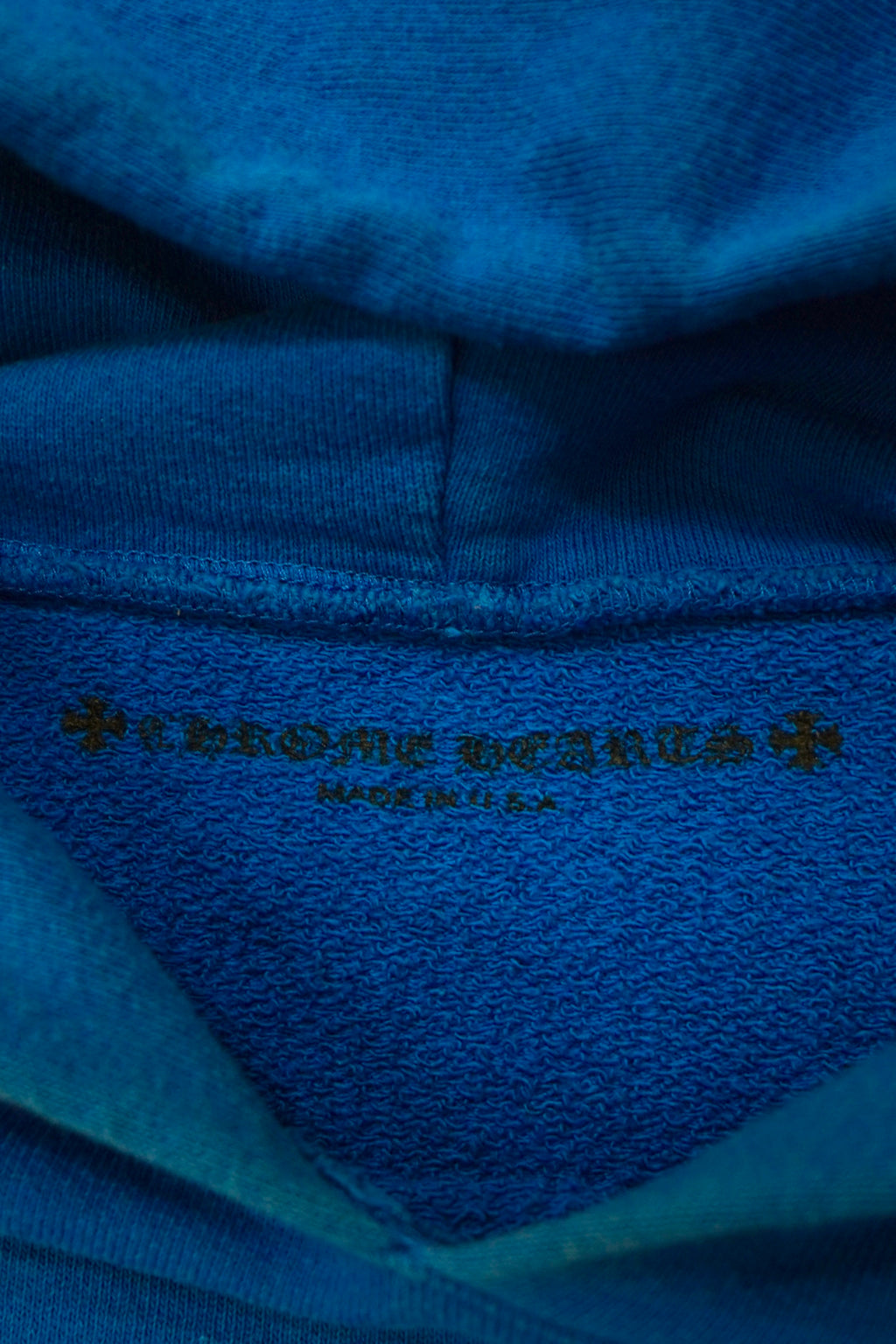 Chrome Hearts x Matty Boy Space Blue Pullover Hoodie