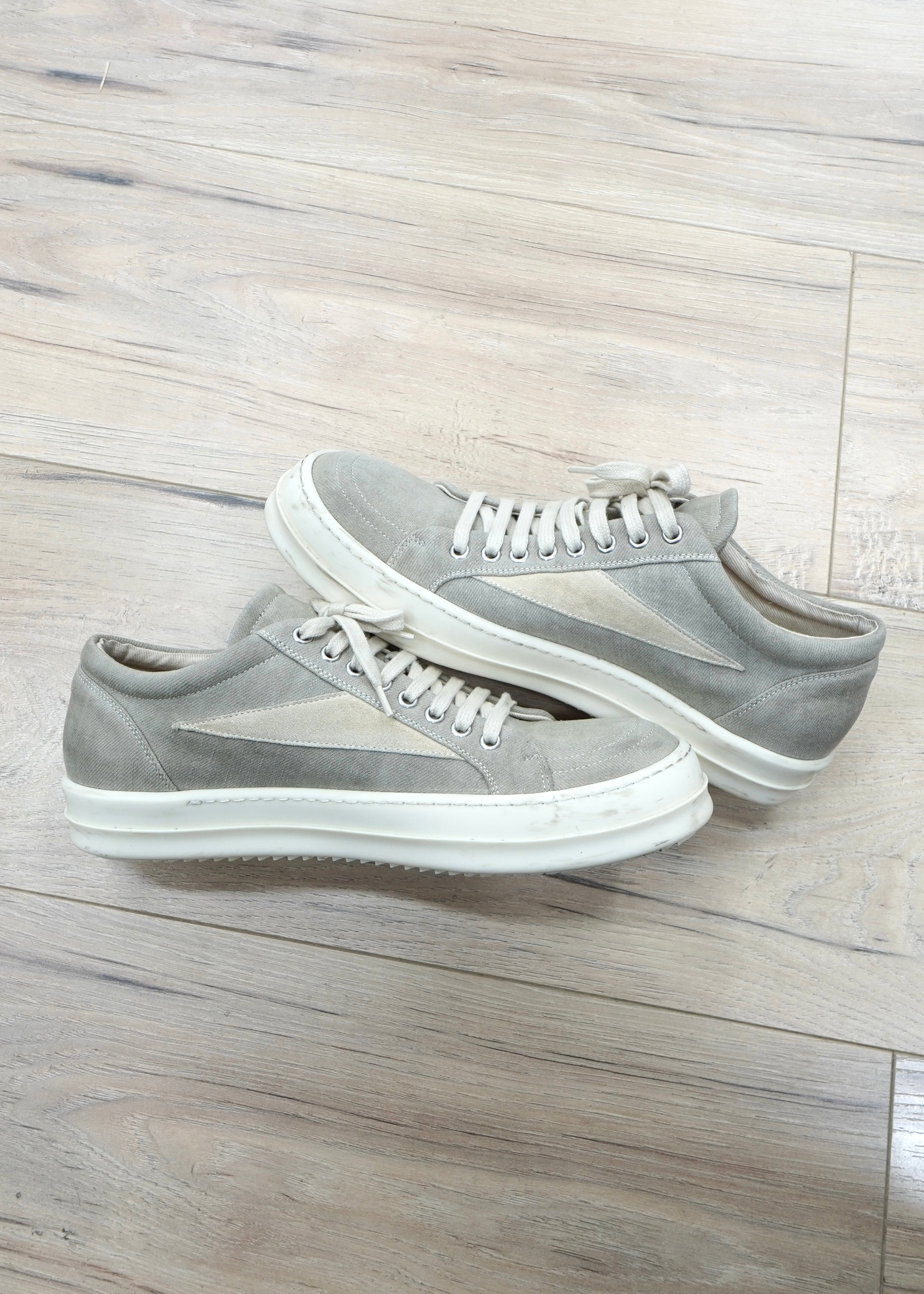 Rick Owens DRKSHDW Vintage Sneaks 'Sand Milk'