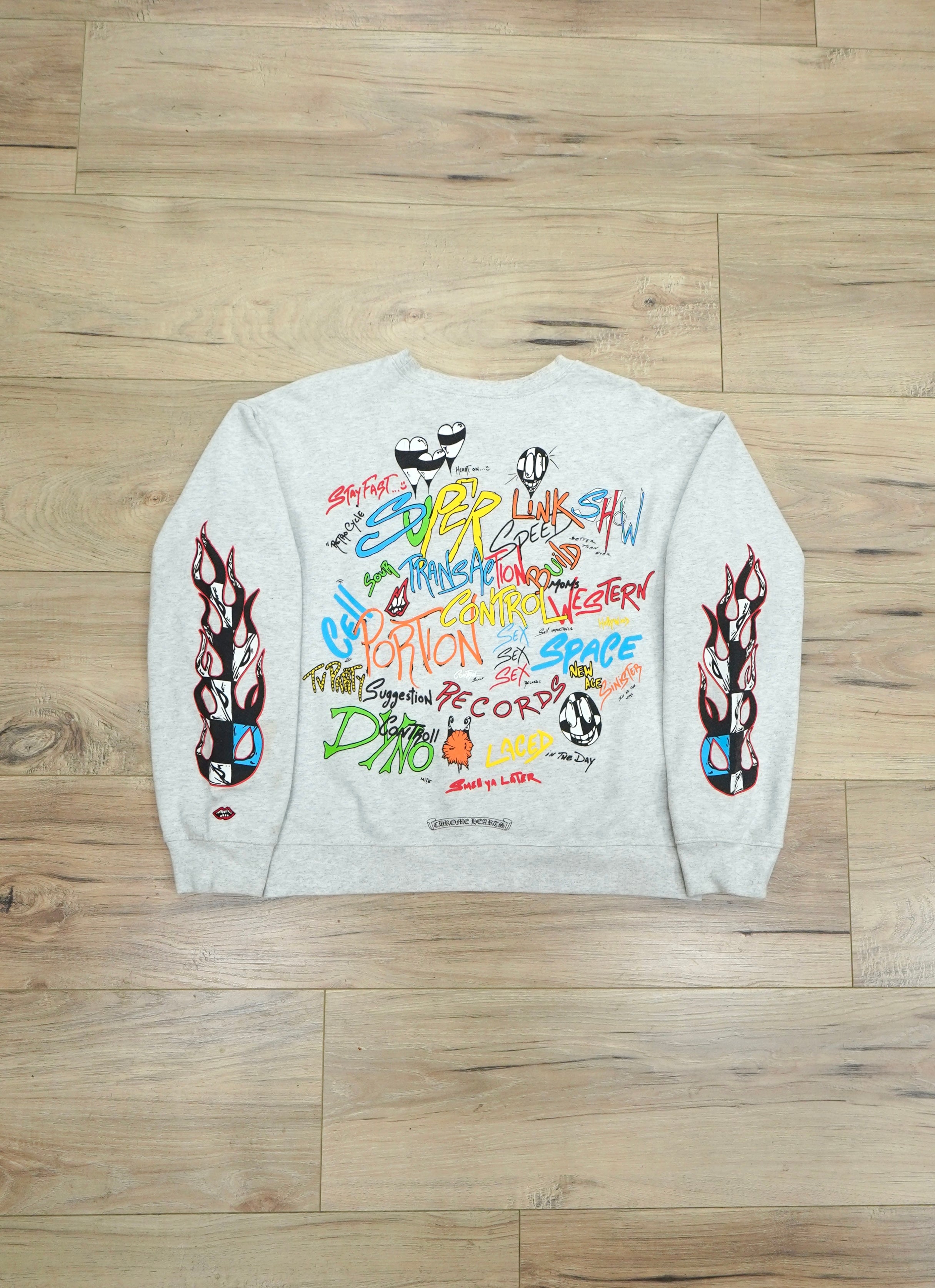 Chrome Hearts x Matty Boy Brain Crewneck