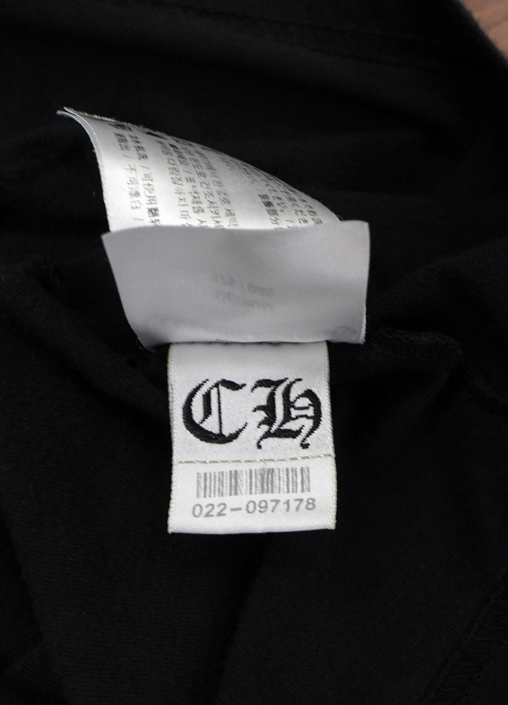 Chrome Hearts Vine Dagger Vertical Logo Mash Up T-Shirt