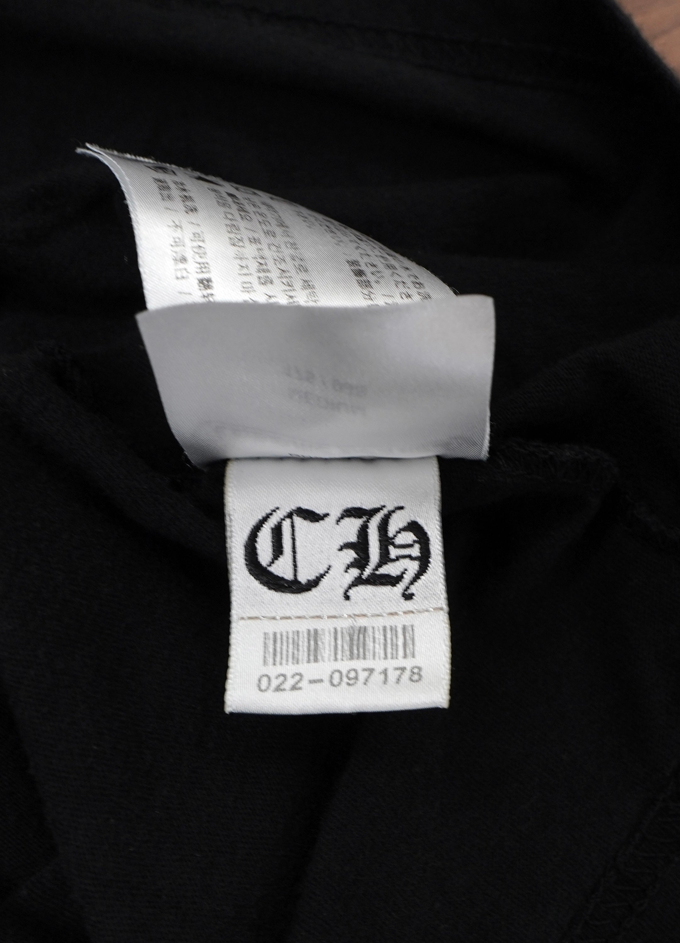 Chrome Hearts Vine Dagger Vertical Logo Mash Up T-Shirt