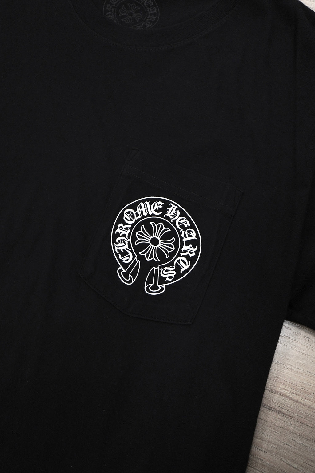 Chrome Hearts Honolulu Exclusive Horseshoe Black T-Shirt