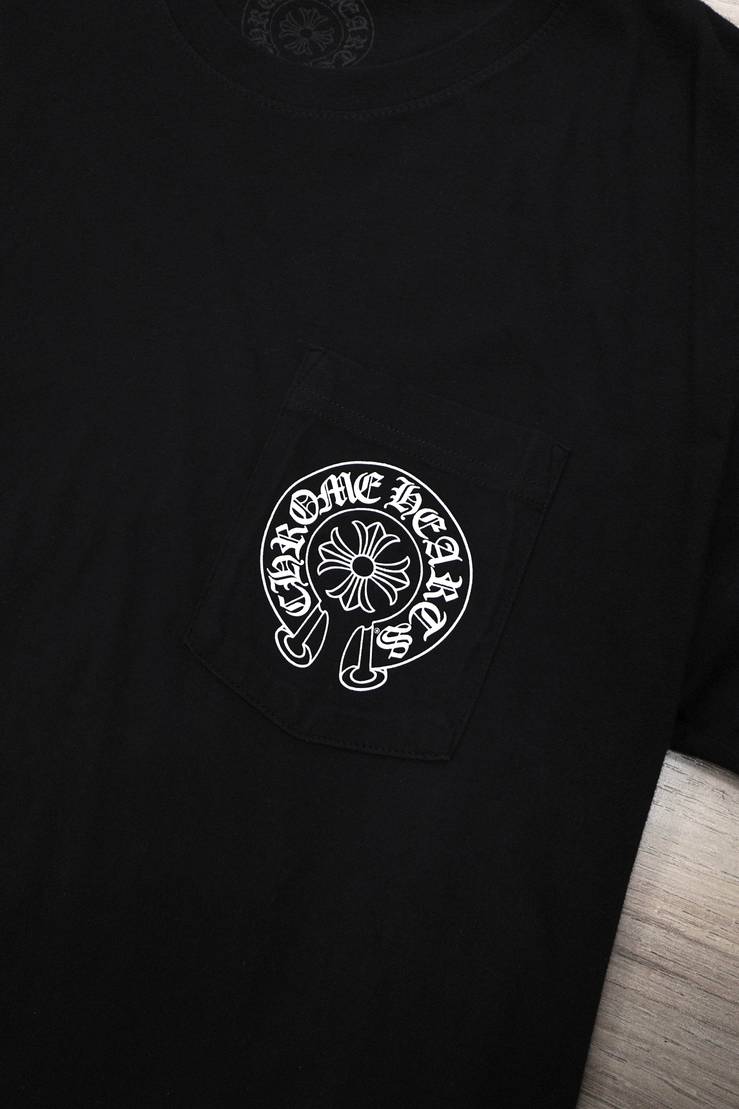 Chrome Hearts Honolulu Exclusive Horseshoe Black T-Shirt
