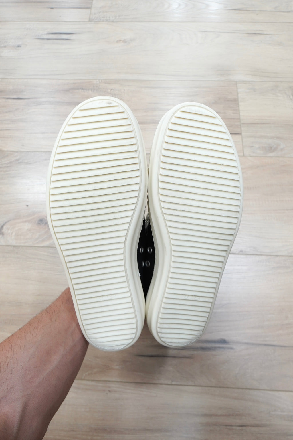 Rick Owens Scarpe Pelle Low Sneakers