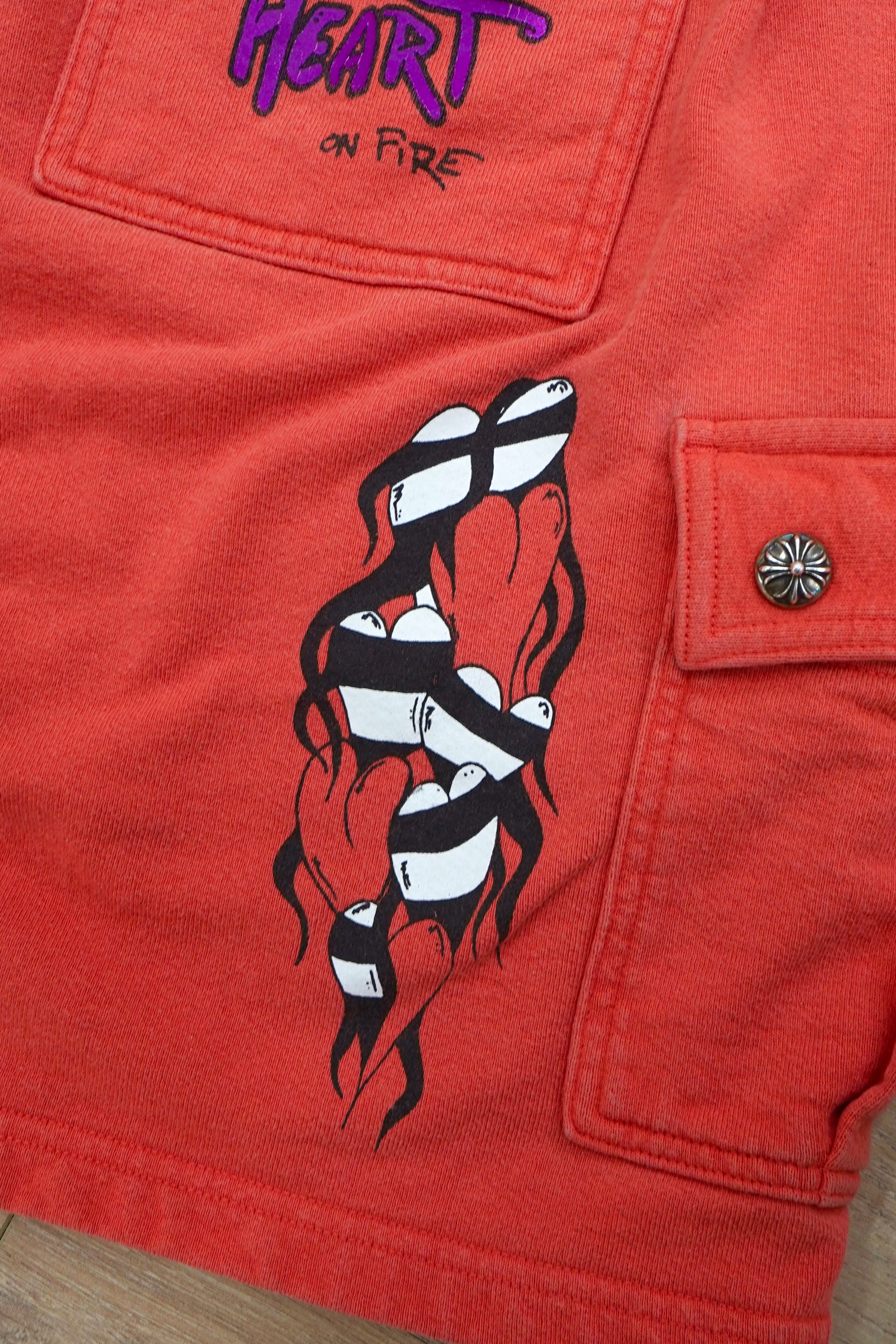 Chrome Hearts x Matty Boy Sadistic Lipstick Shorts