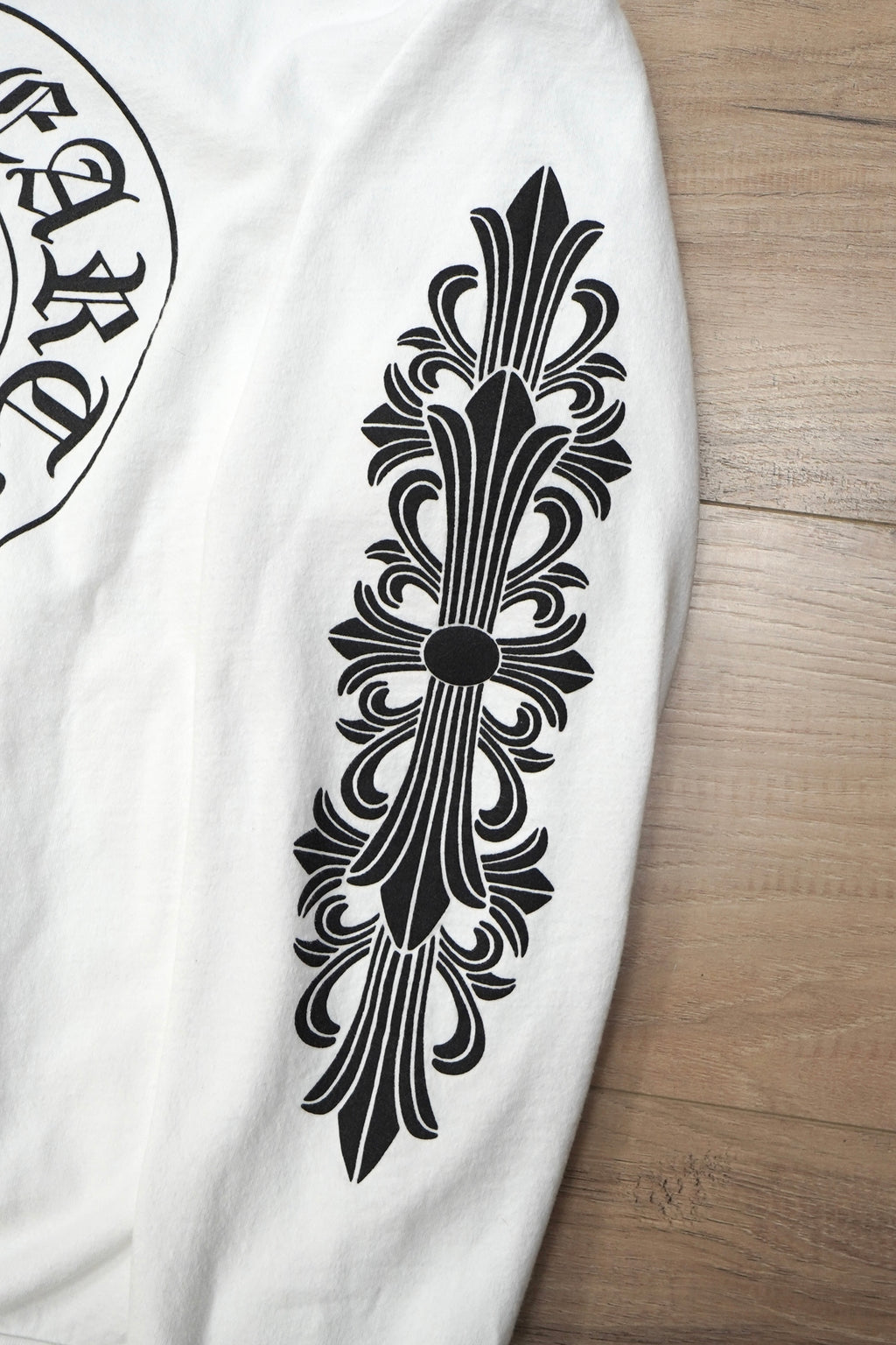 Chrome Hearts Horseshoe Floral Hoodie