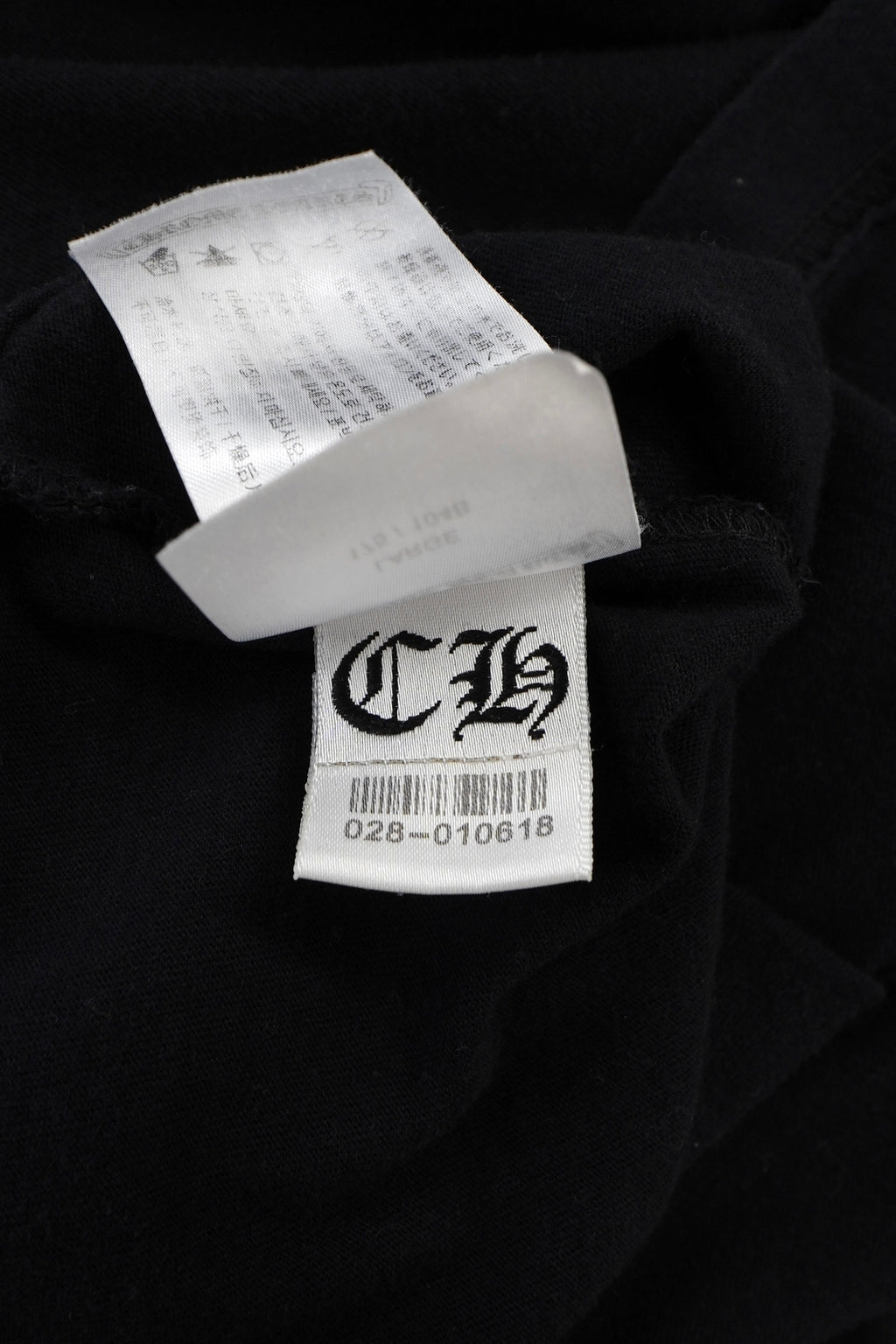 Chrome Hearts Made In Hollywood Red Plus Cross Long-Sleeve