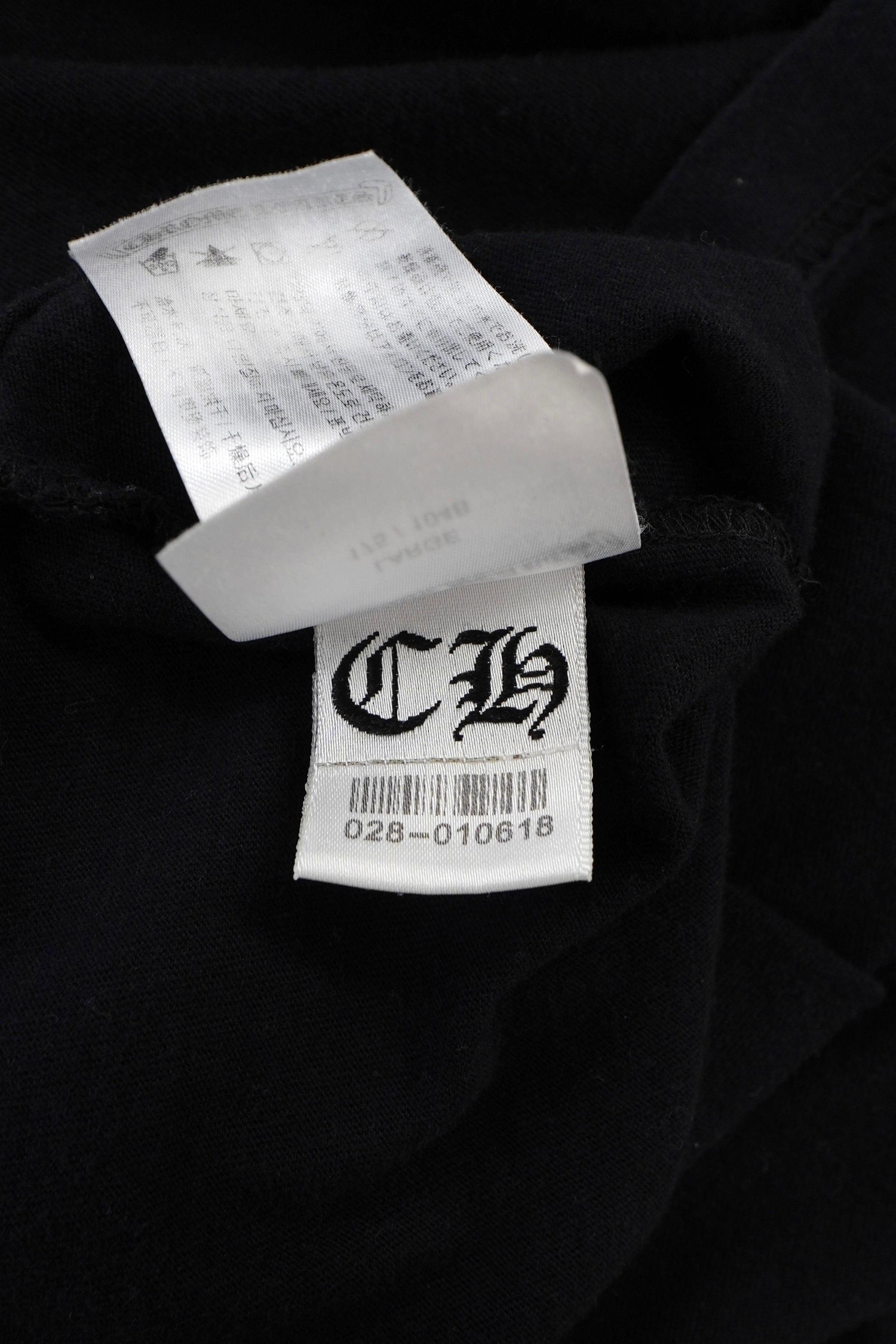 Chrome Hearts Made In Hollywood Red Plus Cross Long-Sleeve