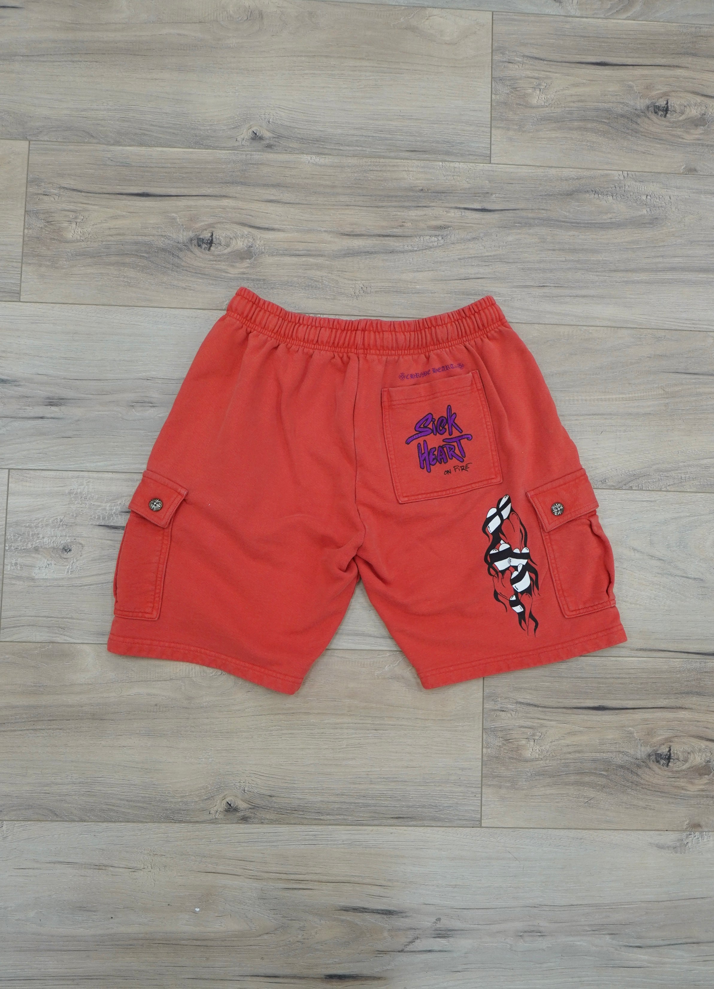 Chrome Hearts x Matty Boy Sadistic Lipstick Shorts