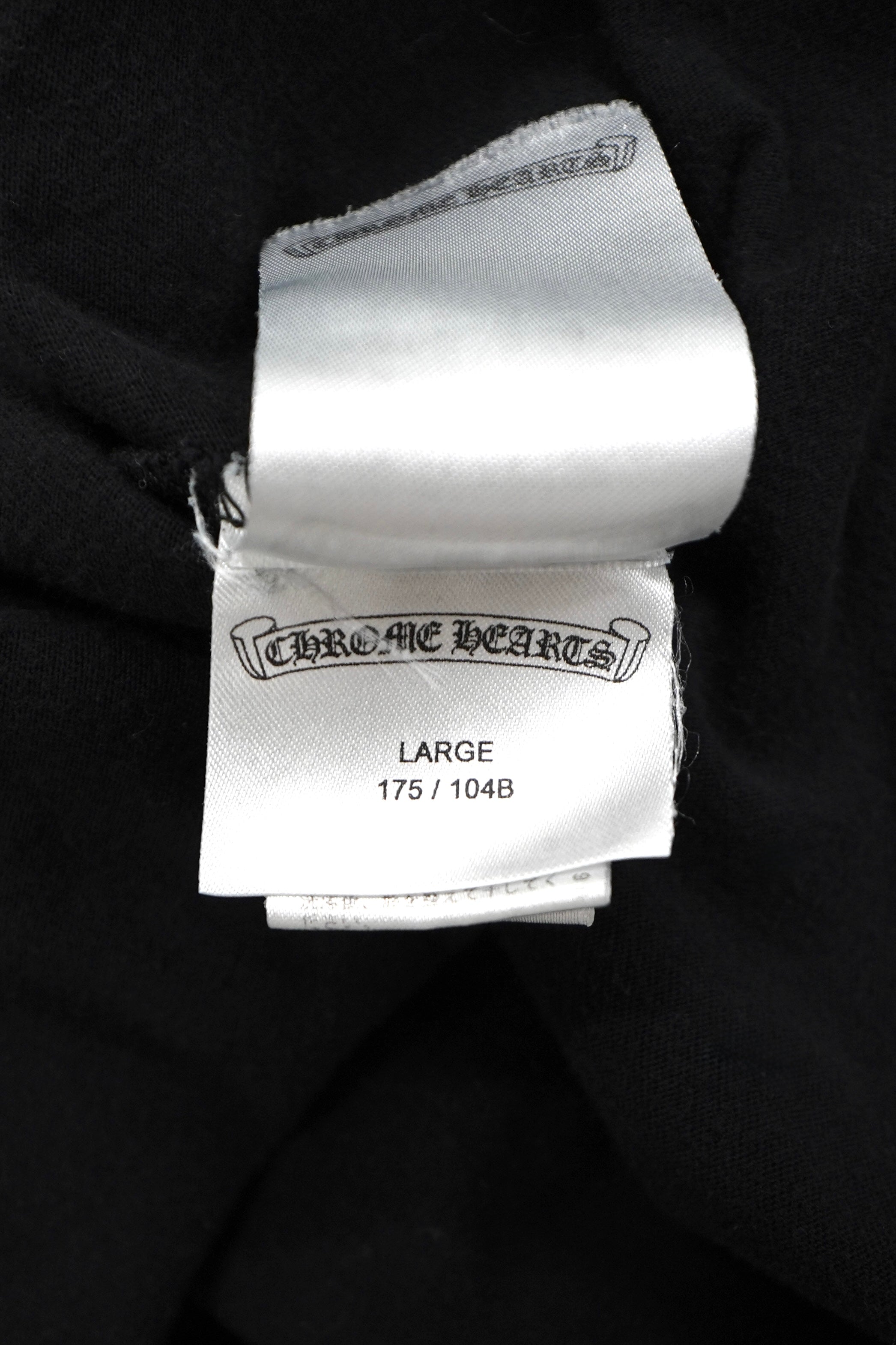 Chrome Hearts Tokyo Exclusive Scroll Logo T-Shirt 
