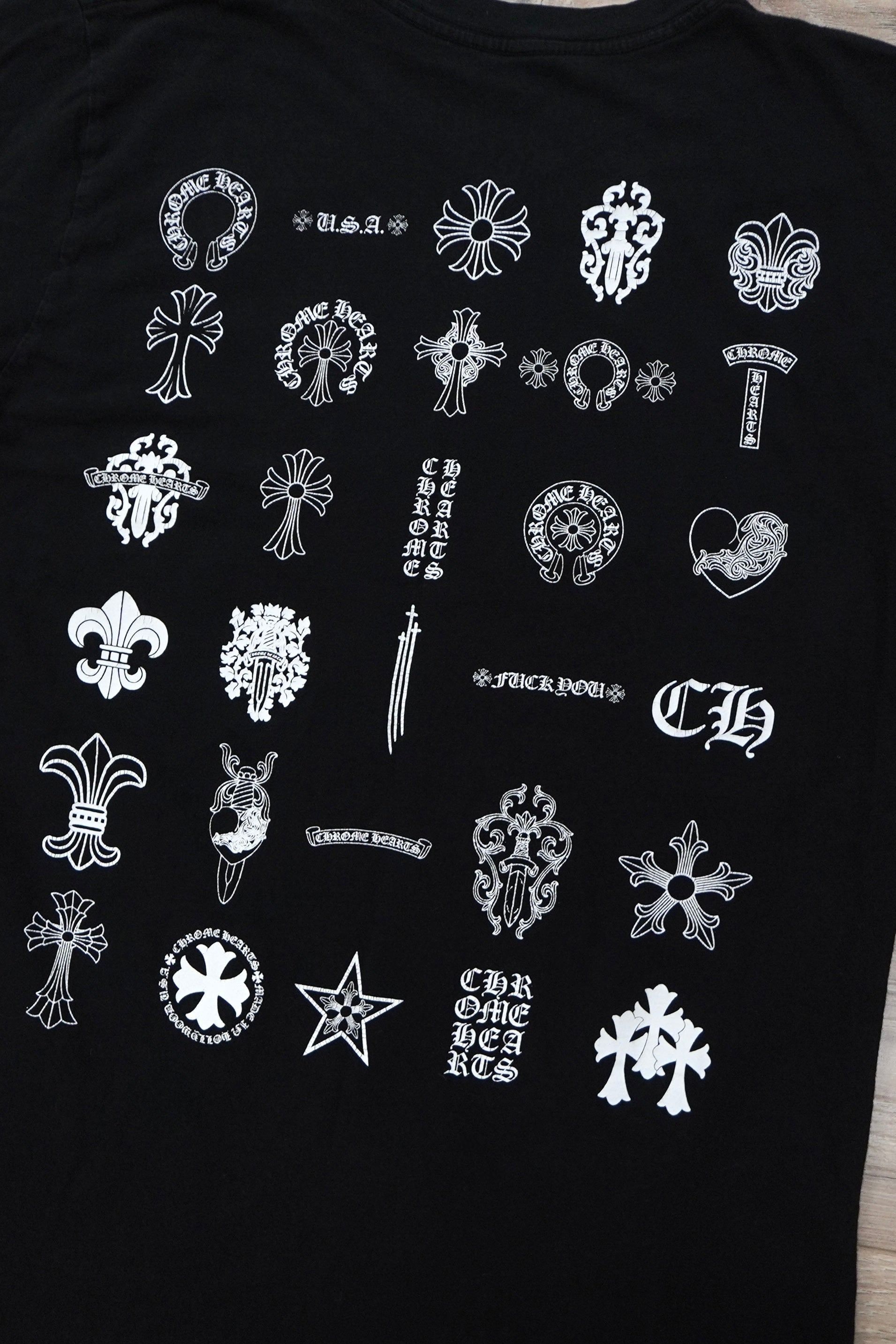 Chrome Hearts Multi Logo T-shirt