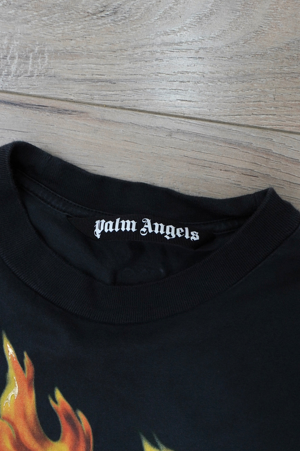 Palm Angels Burning Monogram T-Shirt
