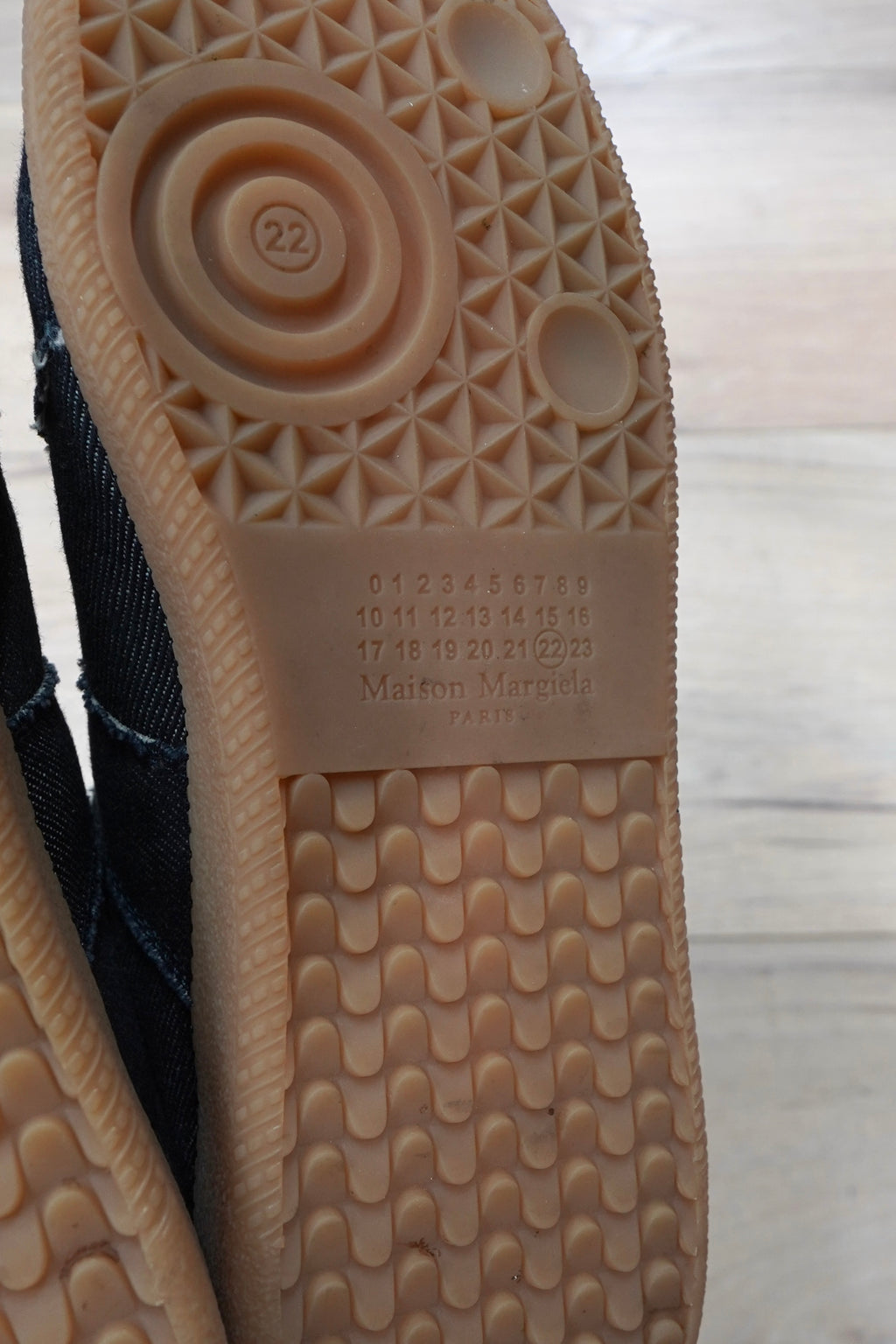 Maison Margiela Replica Exclusive Denim Low-Top Sneakers