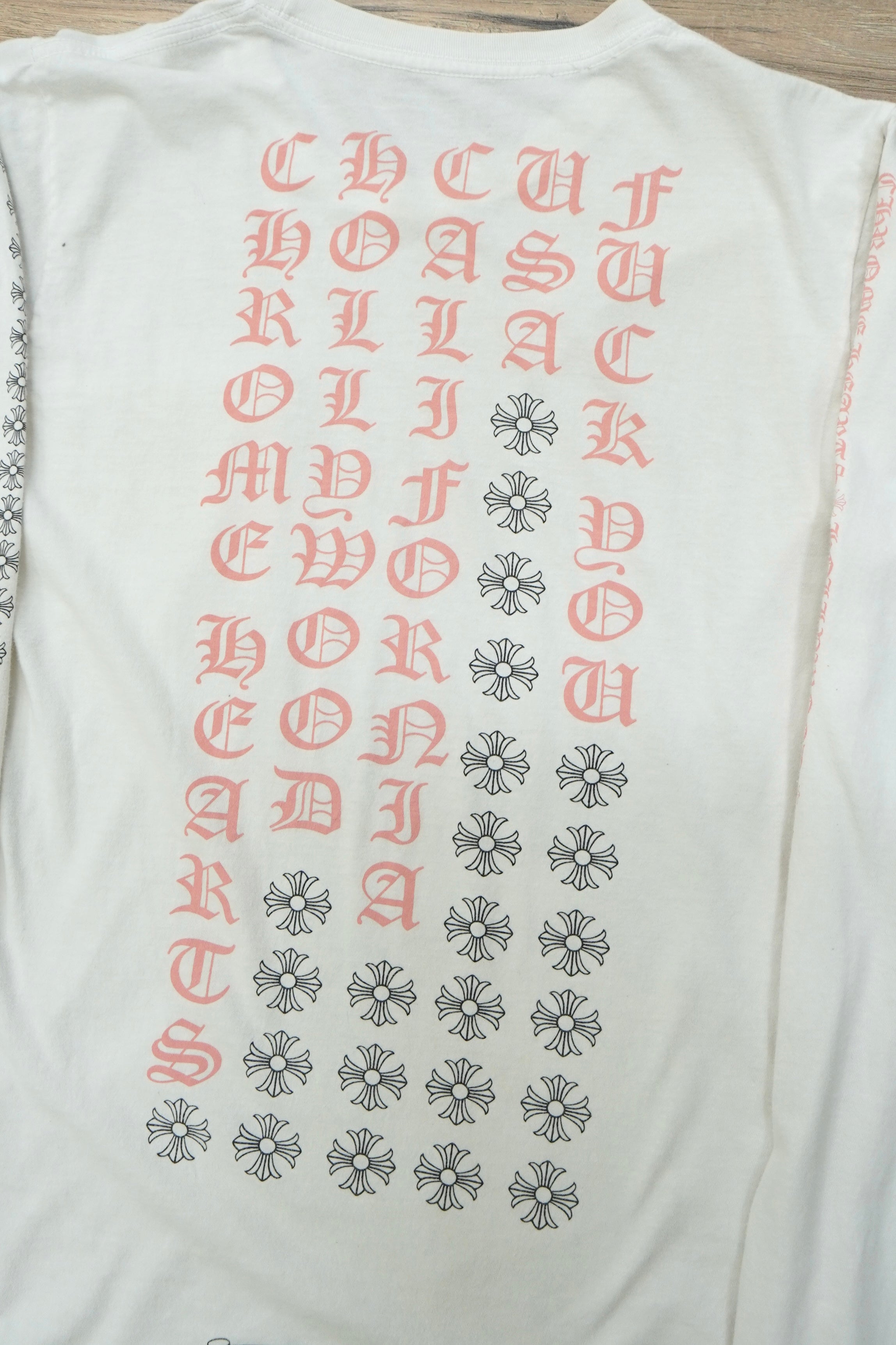 Chrome Hearts Pink California Hollywood Long Sleeve