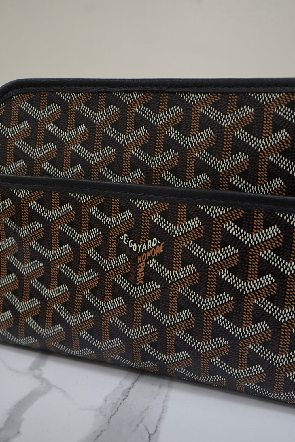 Goyard Jouvence Toiletry Bag PM Black