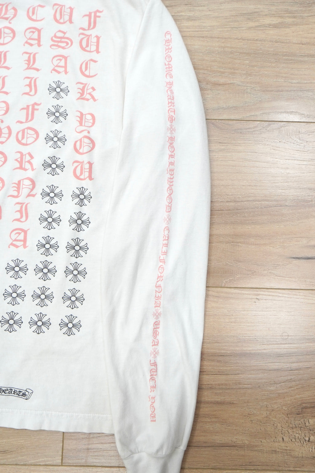 Chrome Hearts Pink California Hollywood Long Sleeve