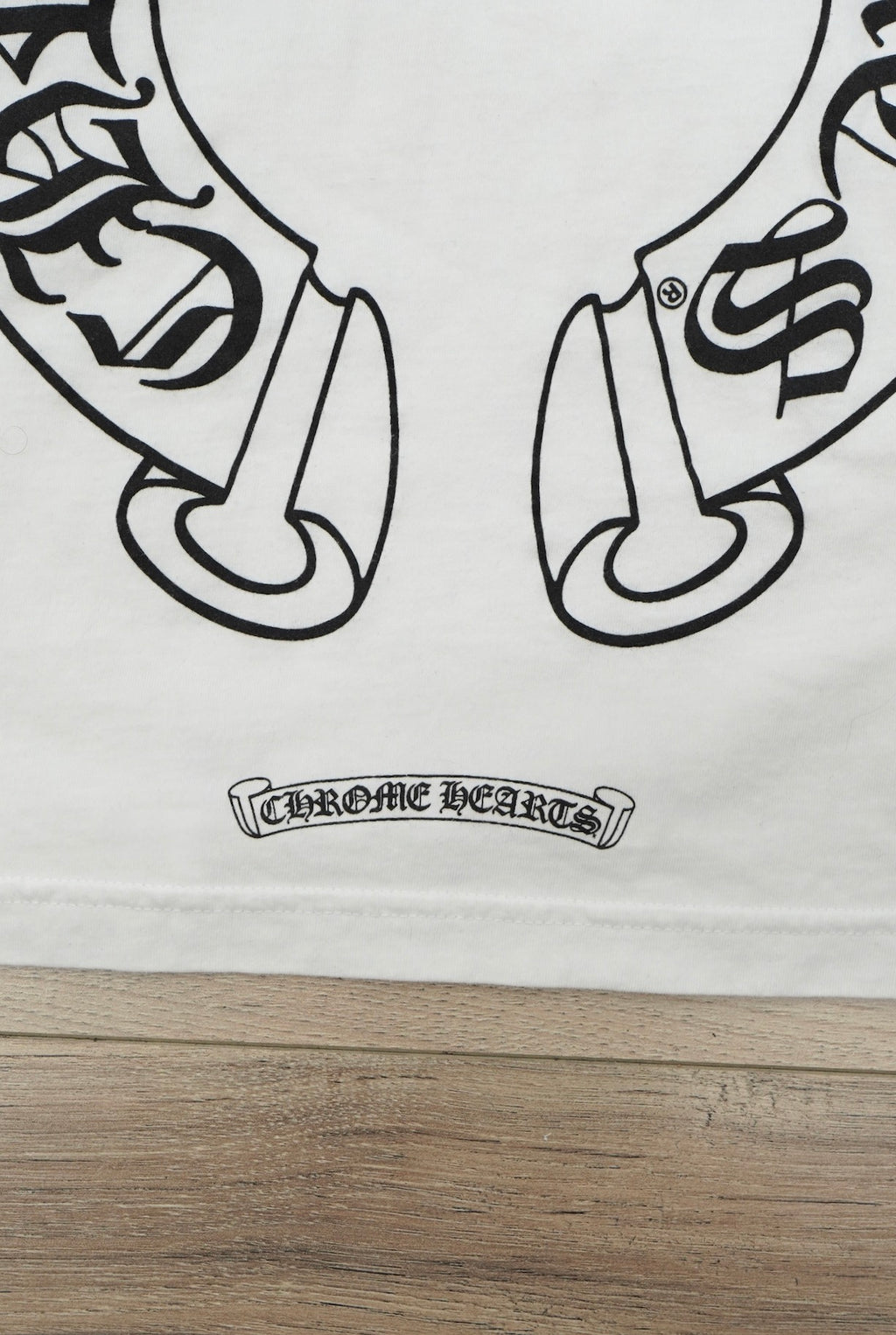Chrome Hearts Horseshoe Floral Long-Sleeve