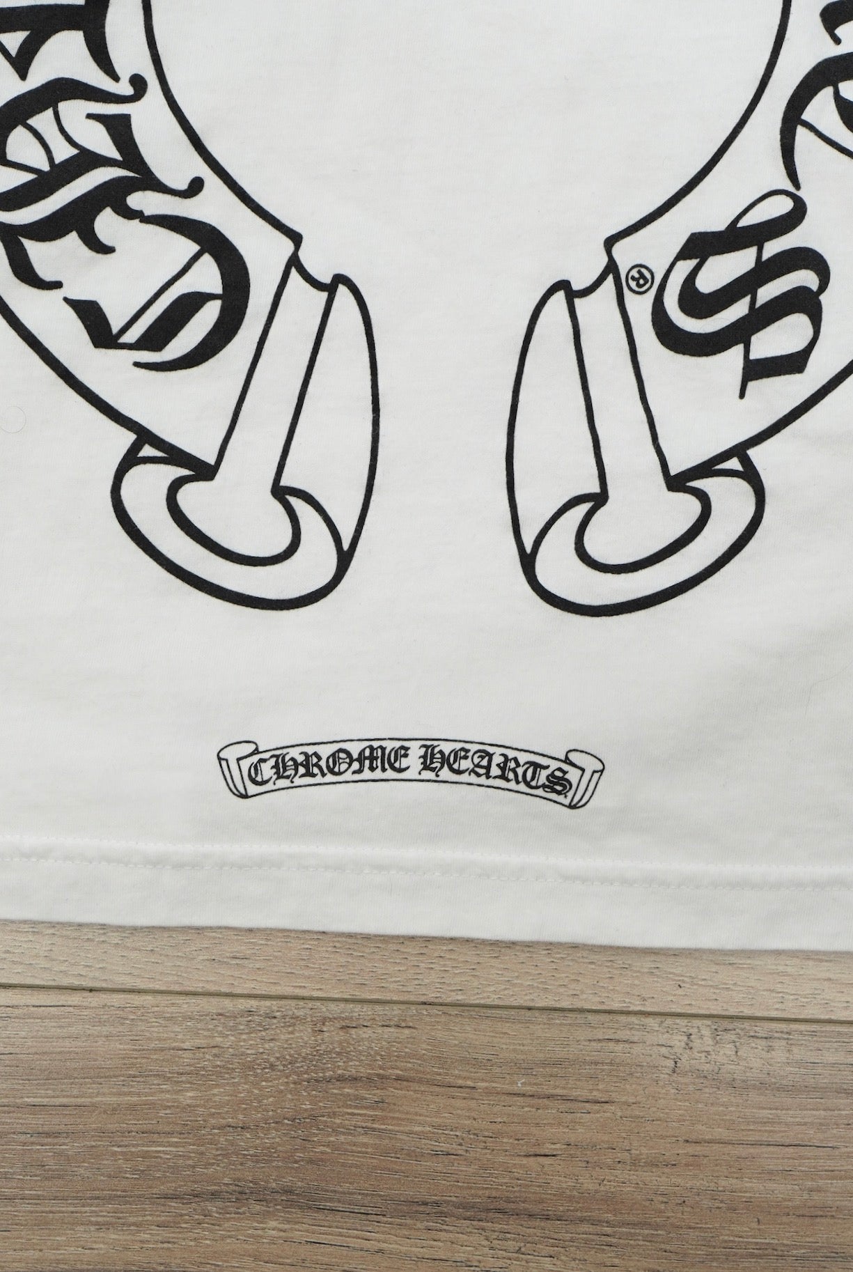 Chrome Hearts Horseshoe Floral Long-Sleeve