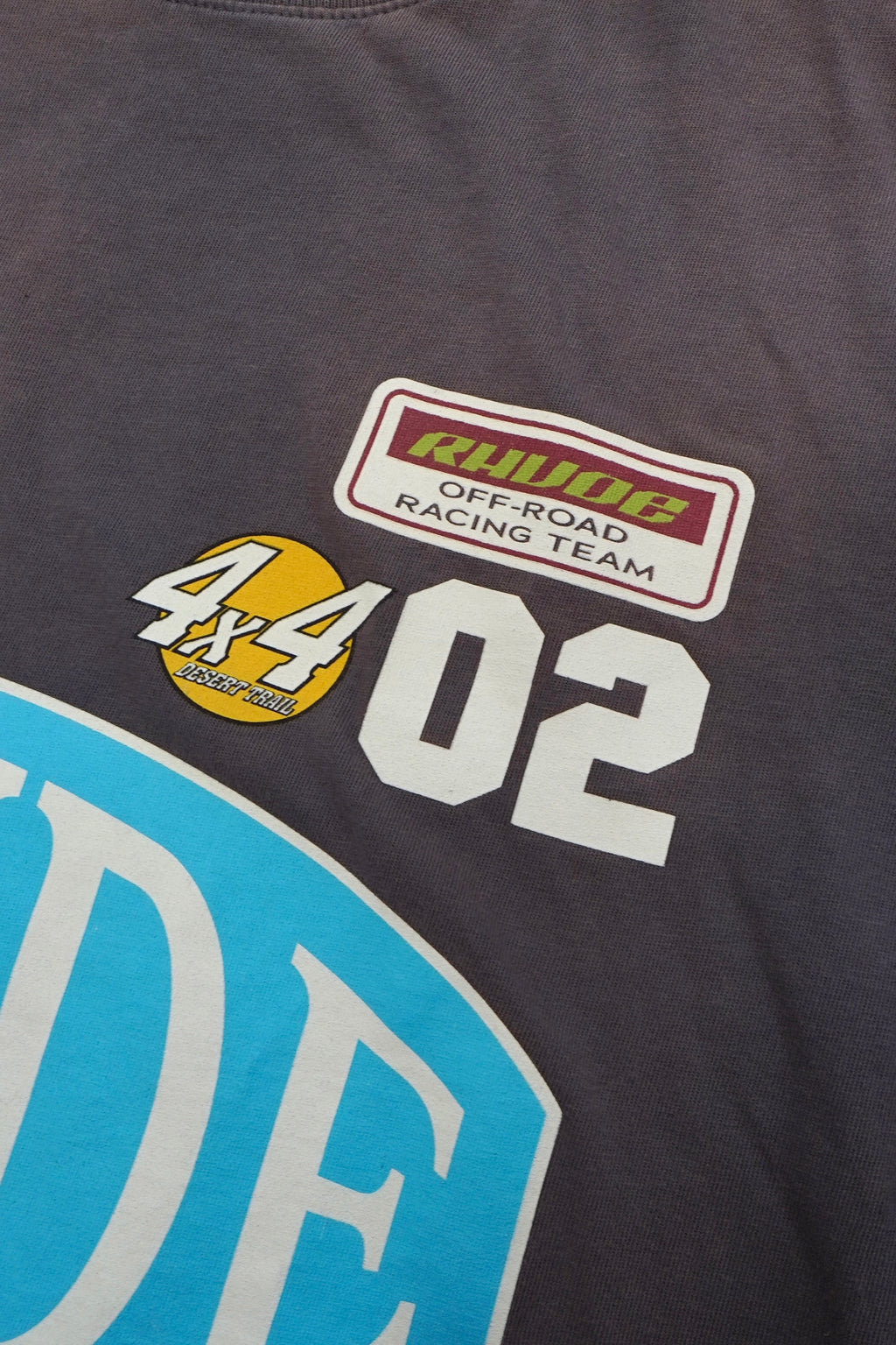 Rhude Raceway T-Shirt Vintage Grey