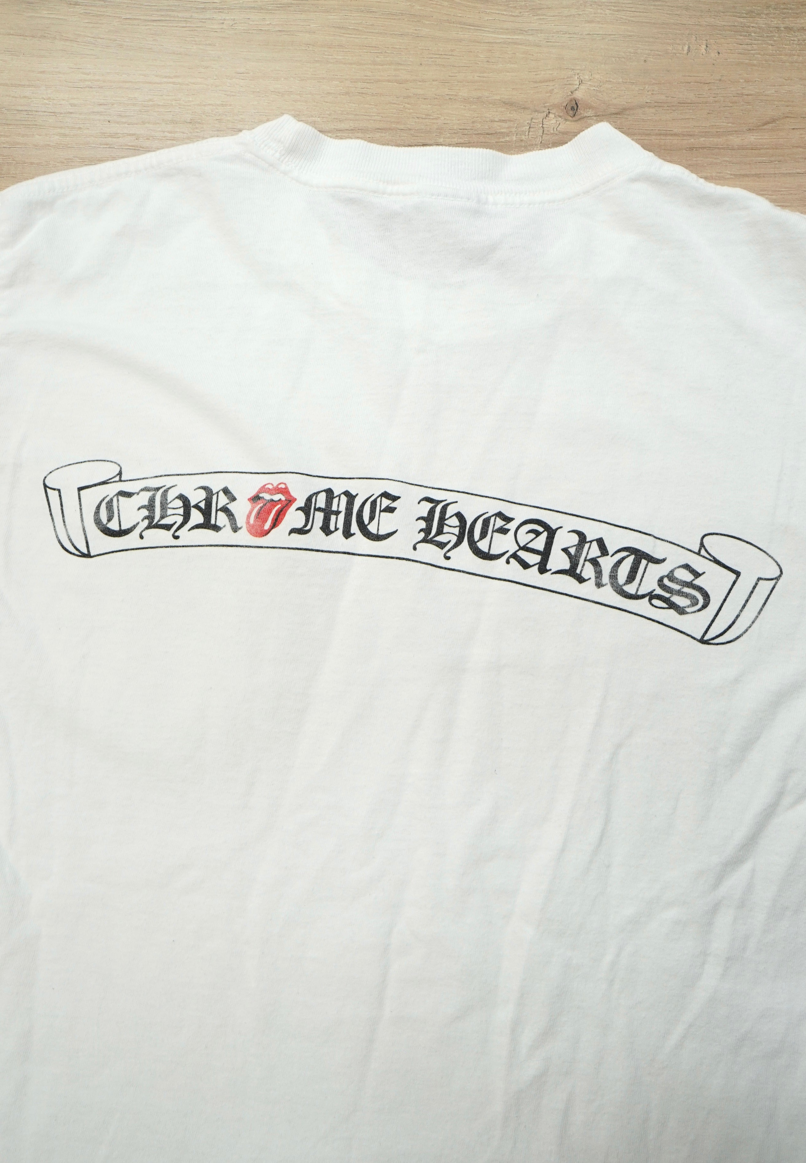 Vintage Chrome Hearts x Rolling Stones T-Shirt 