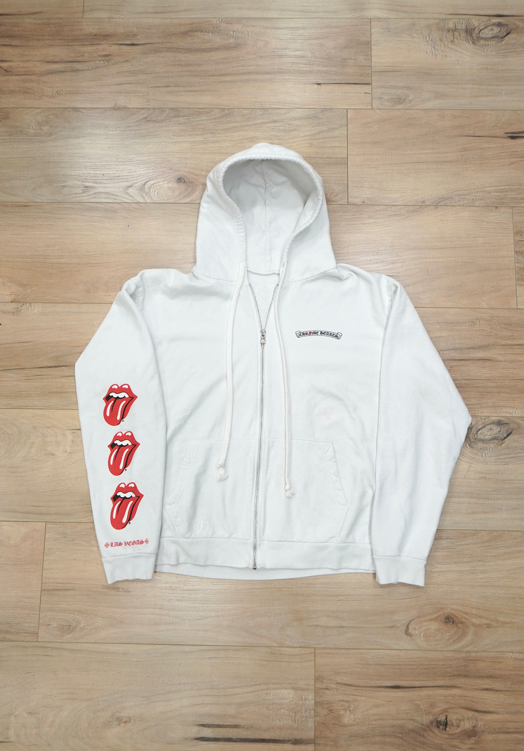 Chrome Hearts x Rolling Stones Las Vegas Exclusive Zip Up Hoodie