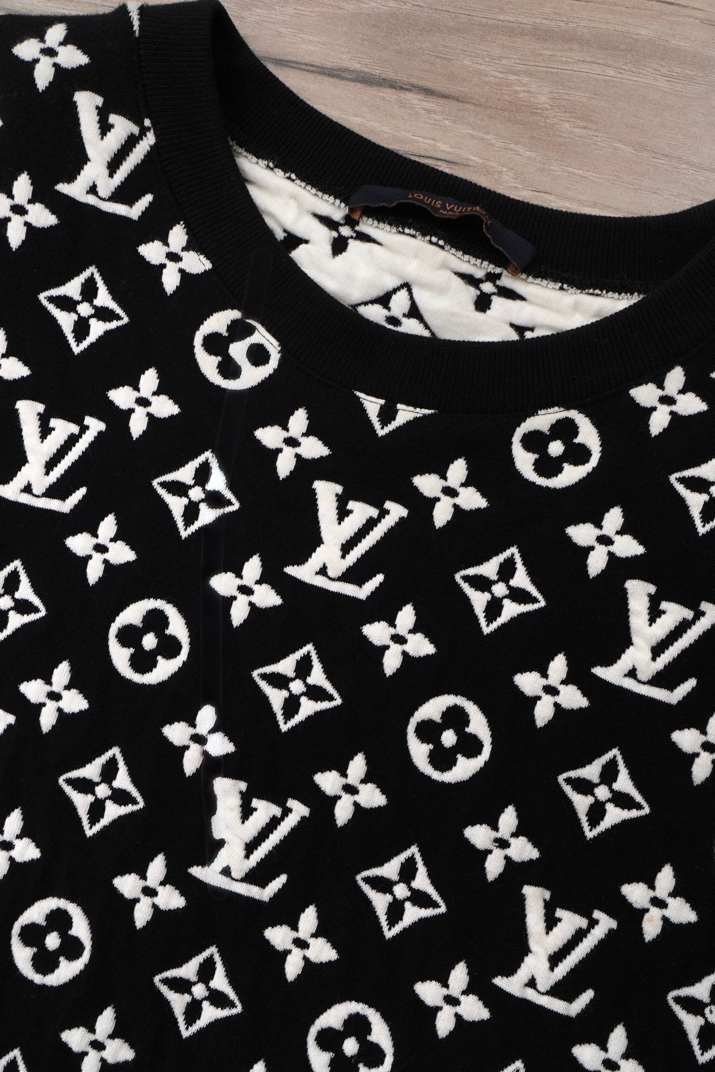 Louis Vuitton Monogram Jacquard Crewneck Sweatshirt 