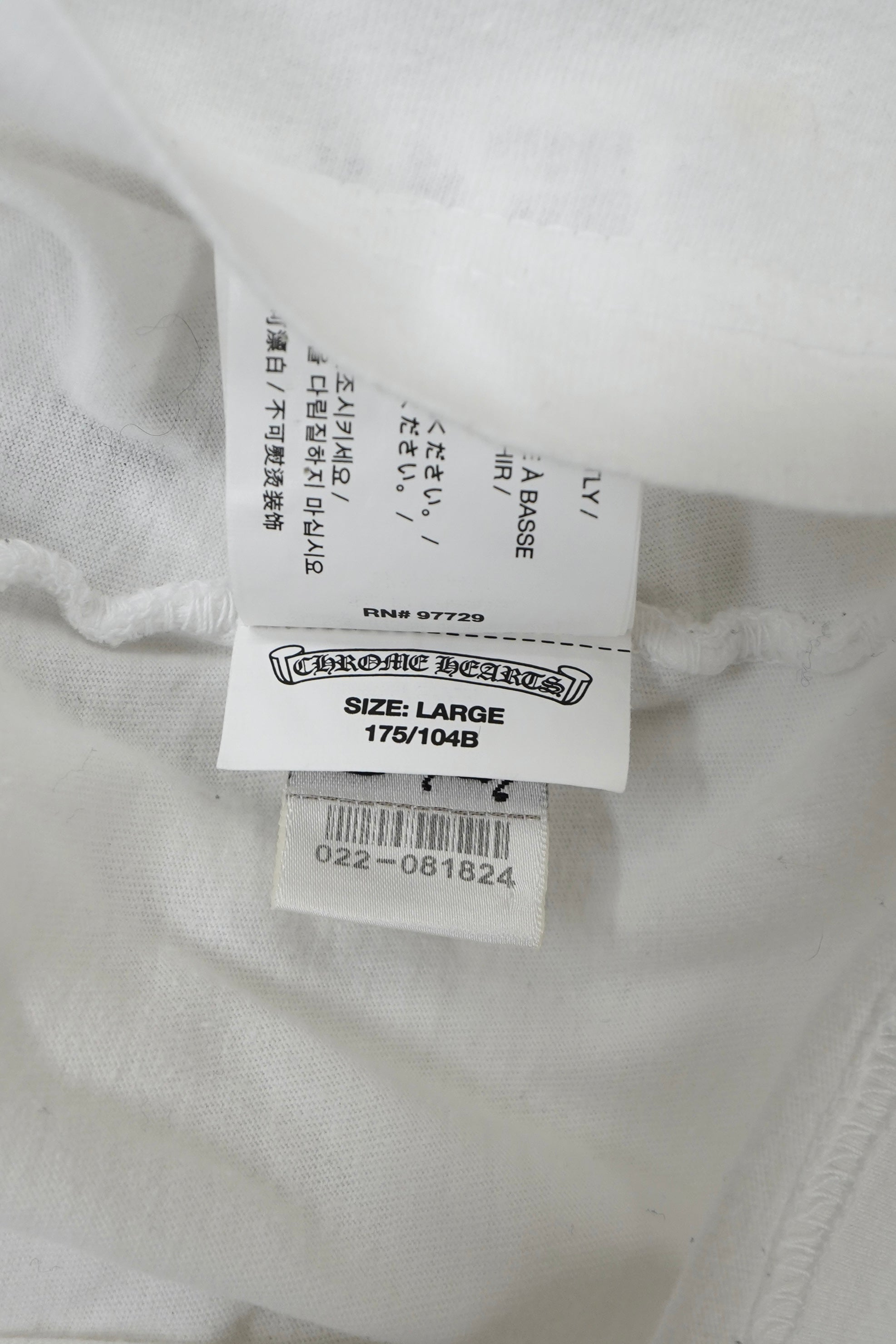 Chrome Hearts Neck Logo Long-Sleeve