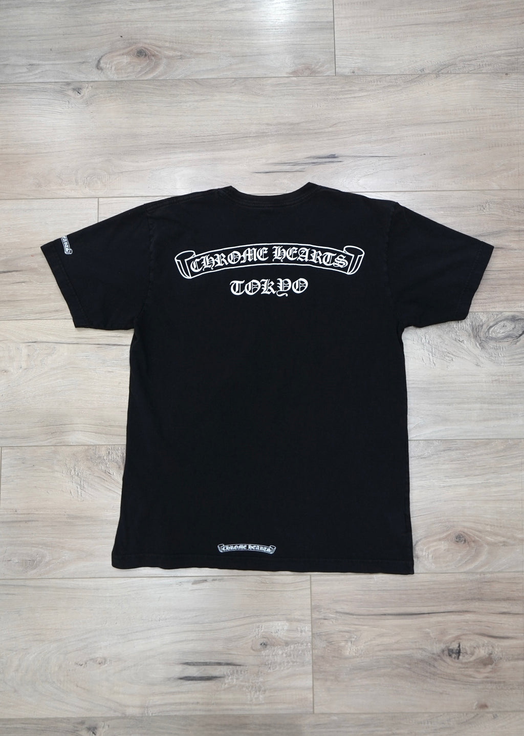 Chrome Hearts Tokyo Exclusive Scroll Logo T-Shirt 