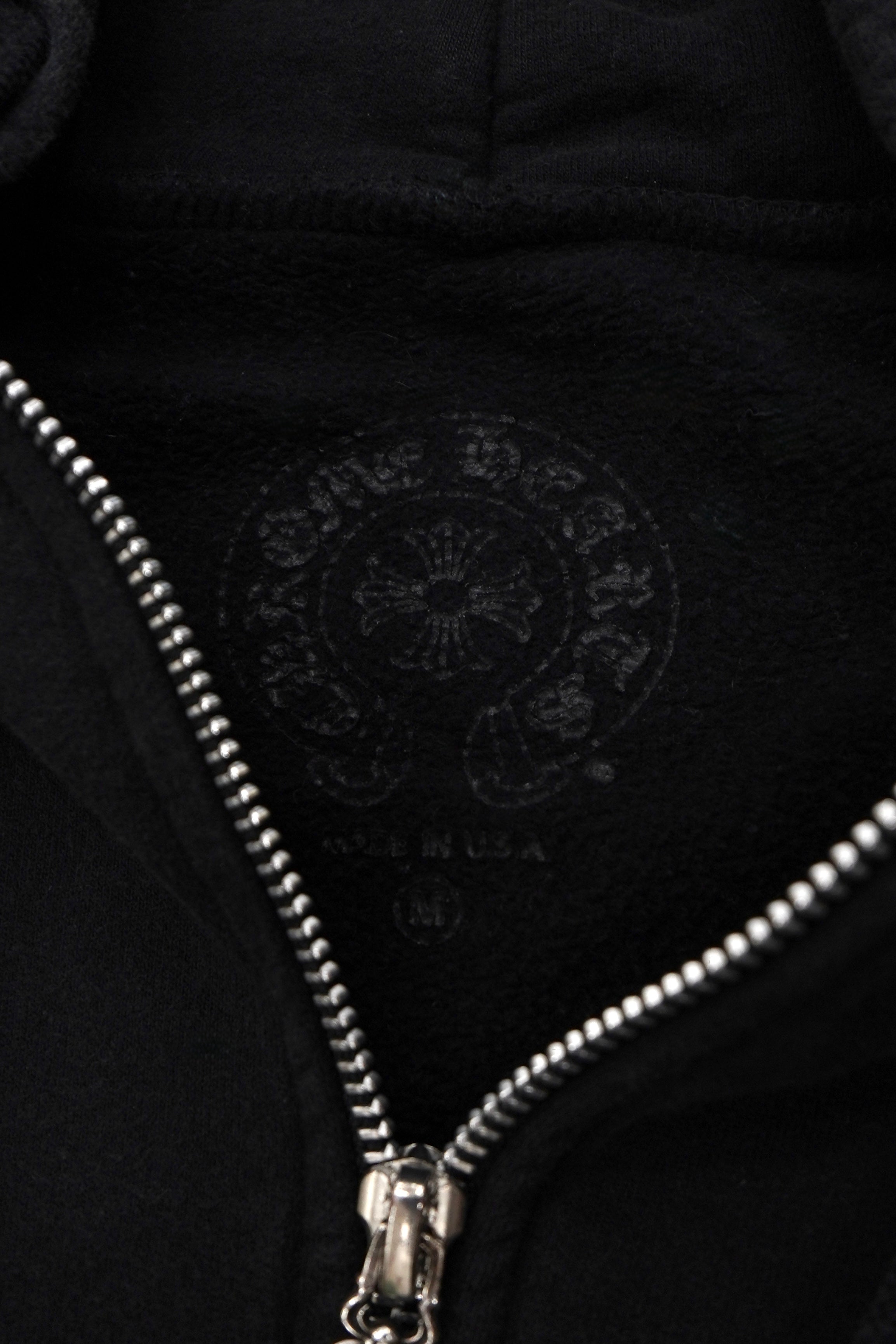 Chrome Hearts Multi Color Horseshoe Logo Zip Up Hoodie