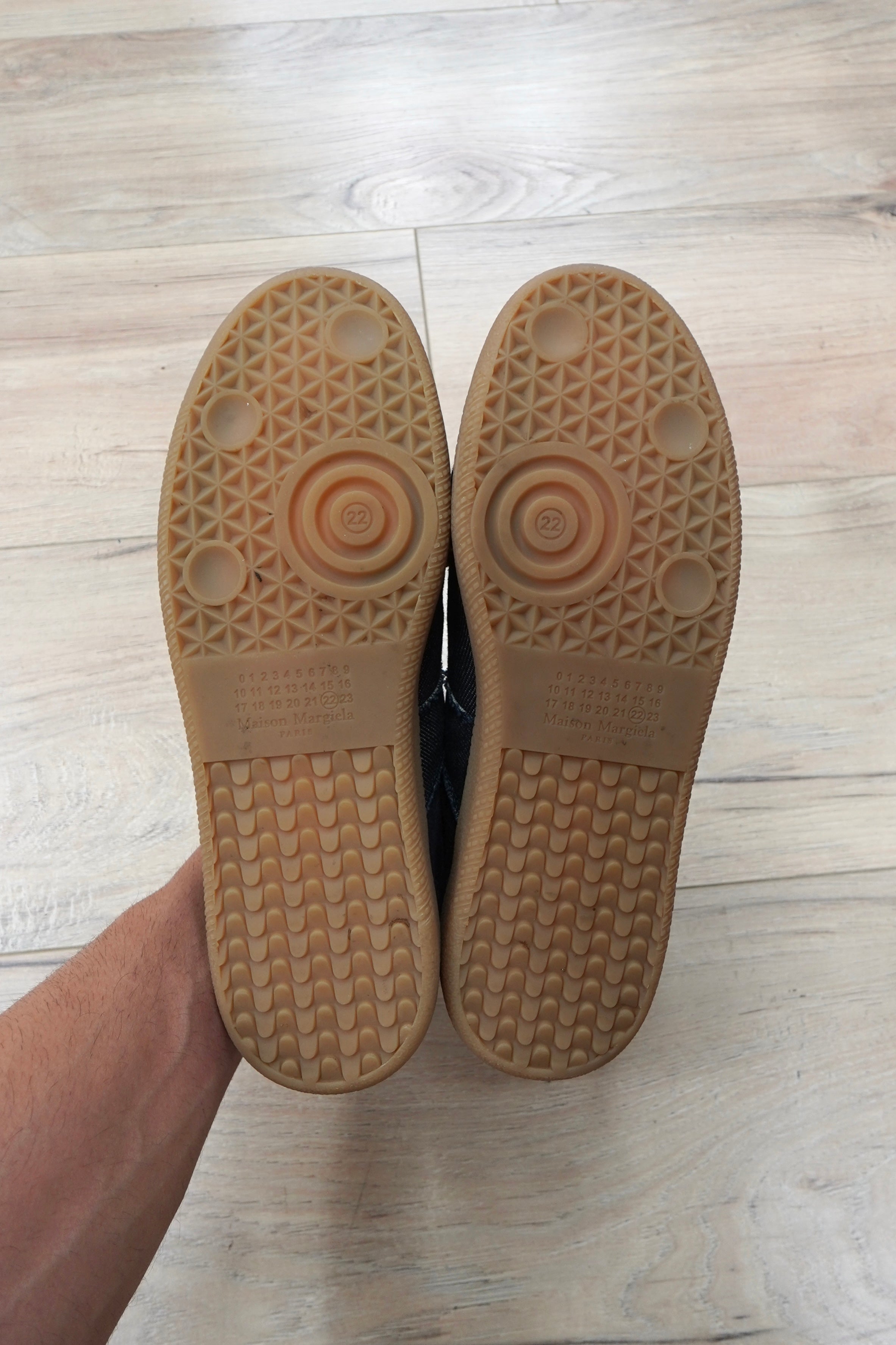 Maison Margiela Replica Exclusive Denim Low-Top Sneakers