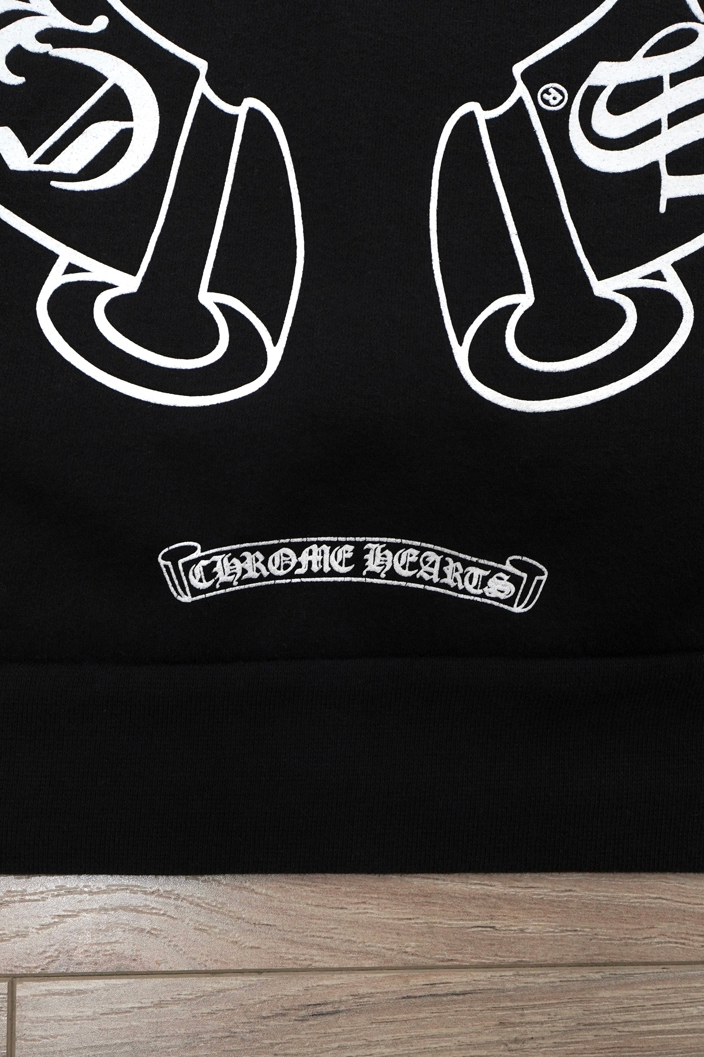 Chrome Hearts Horseshoe Floral Crewneck Sweatshirt