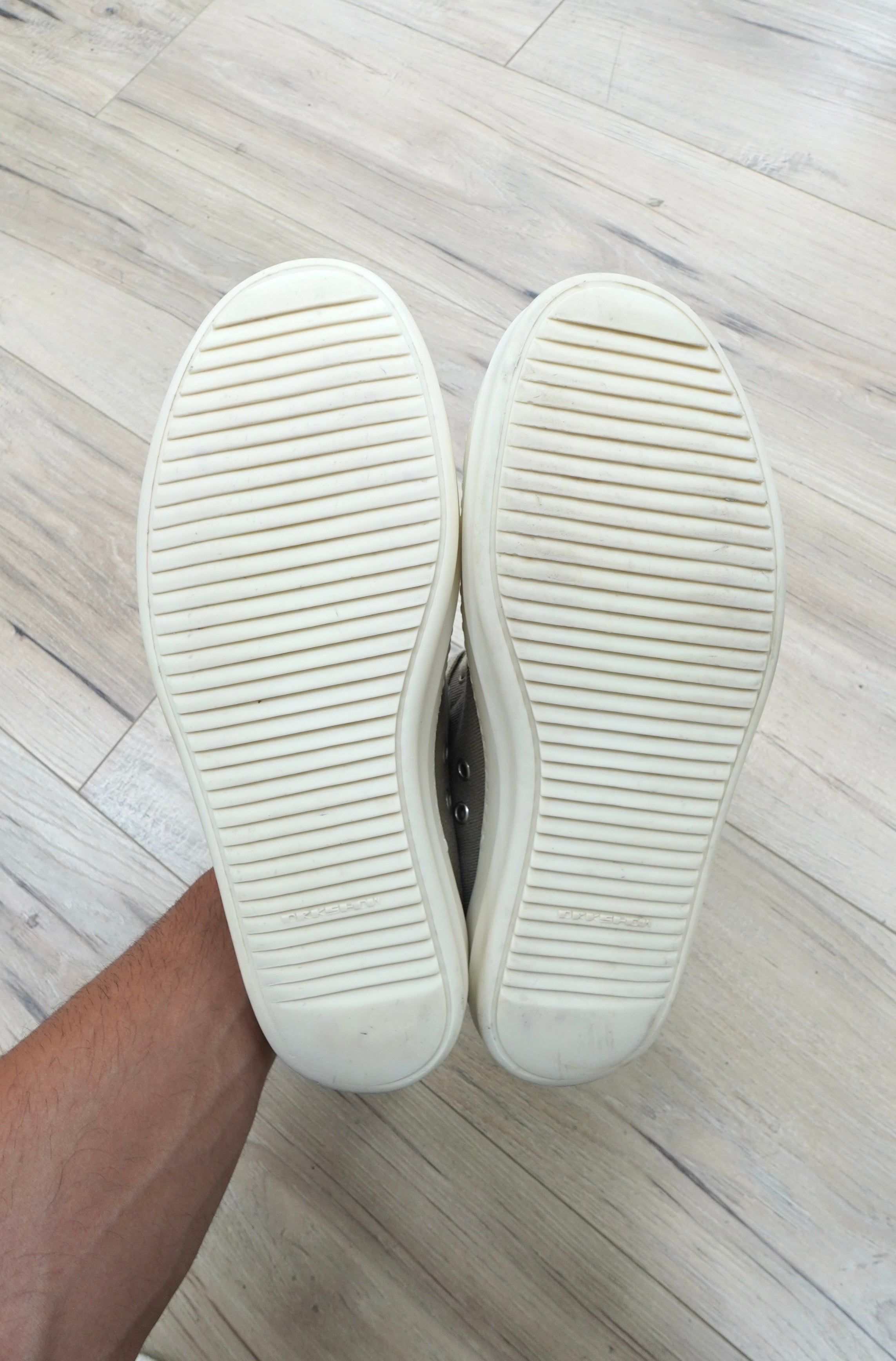Rick Owens DRKSHDW Low Sneaks 'Dirty Pearl"