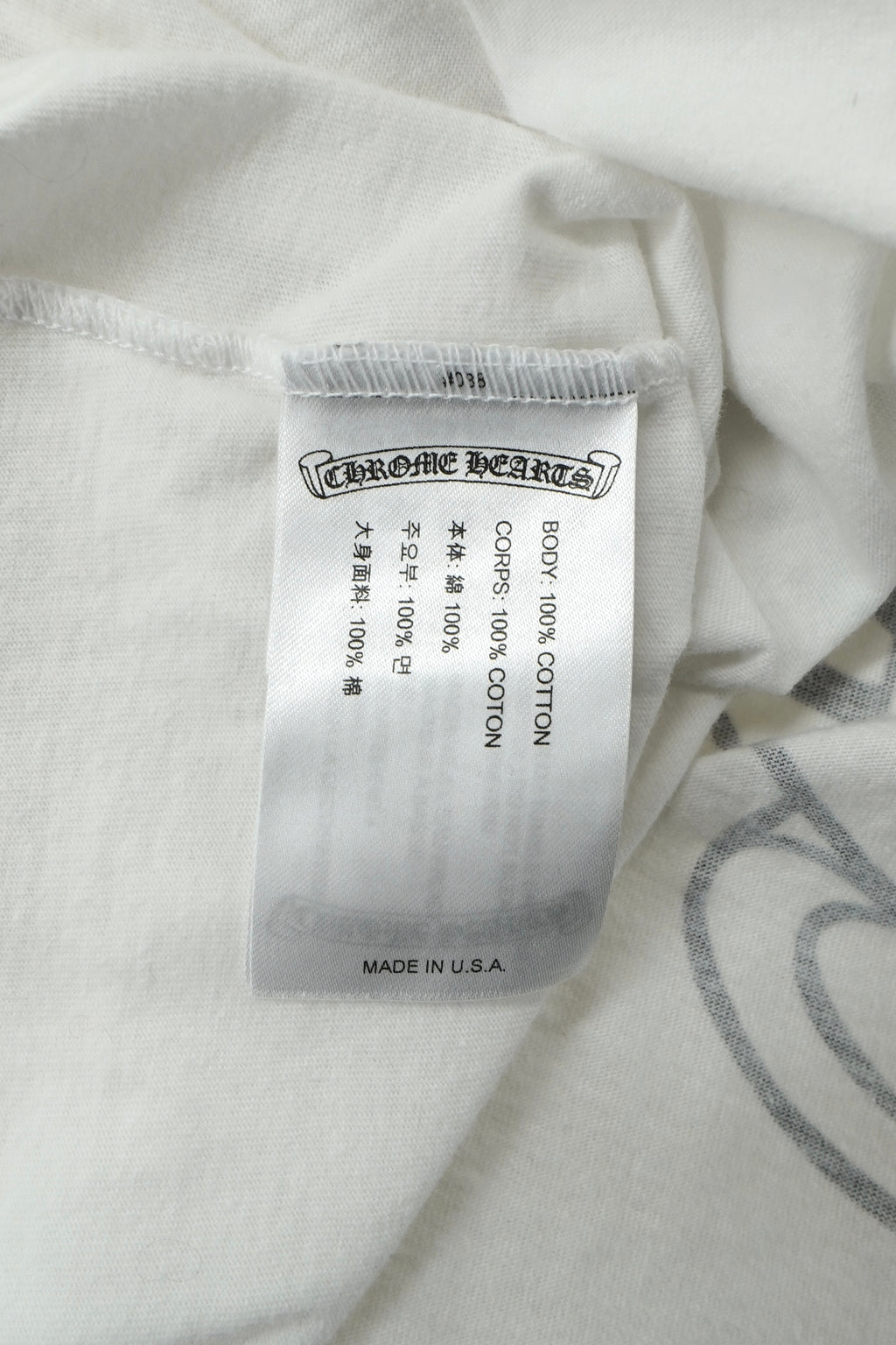 Chrome Hearts Horseshoe Floral Long-Sleeve