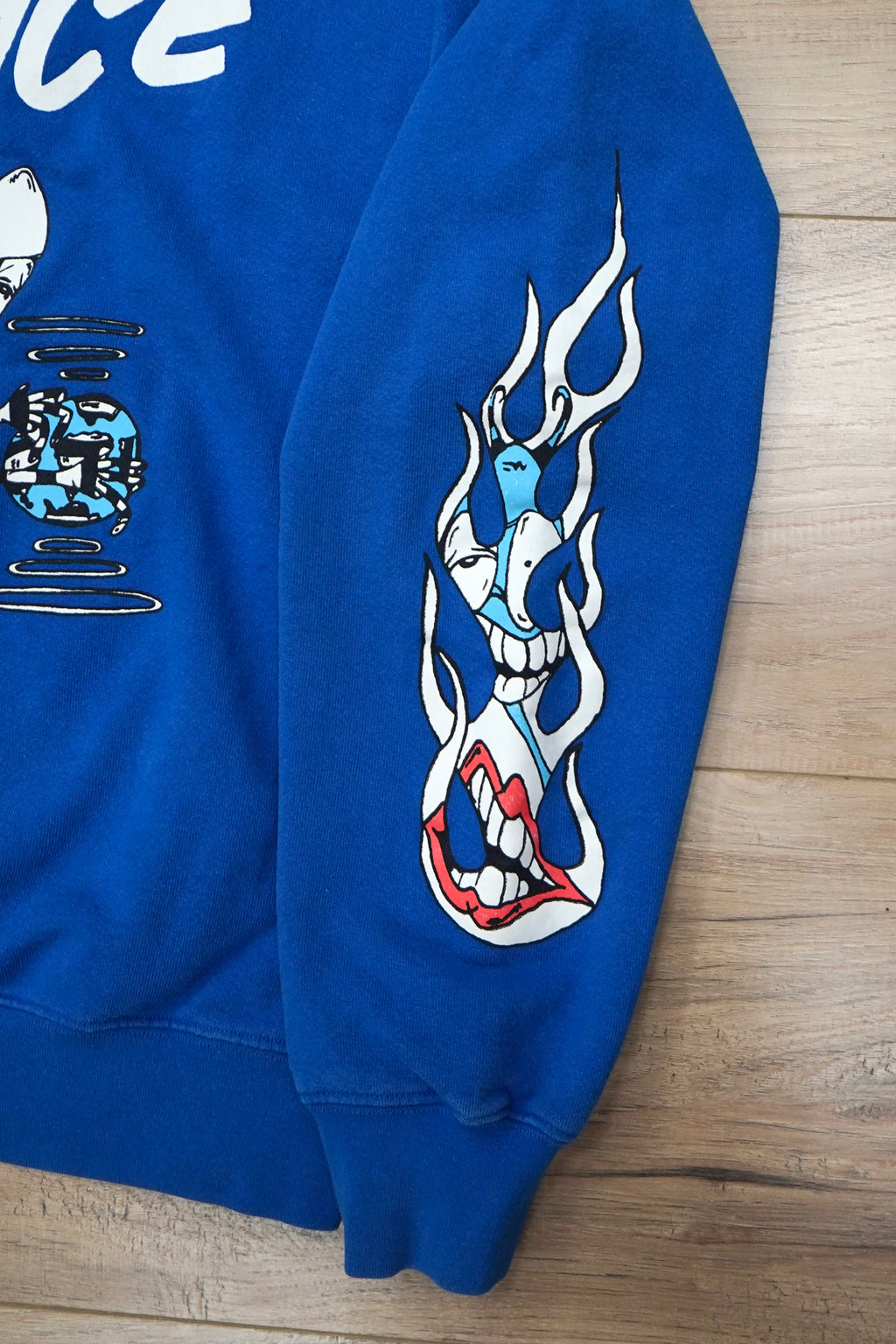 Chrome Hearts x Matty Boy Space Blue Pullover Hoodie
