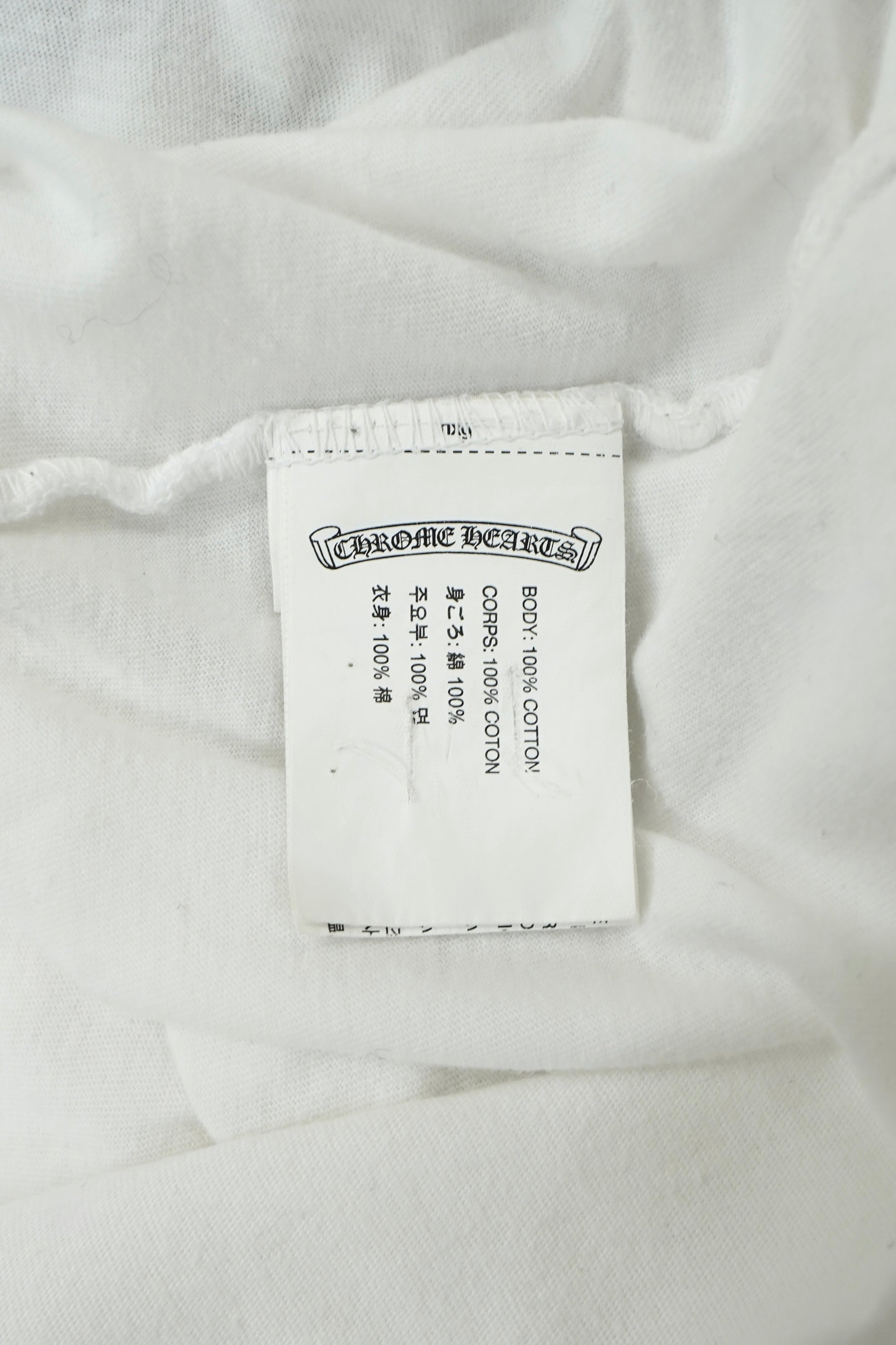 Chrome Hearts Neck Logo Long-Sleeve