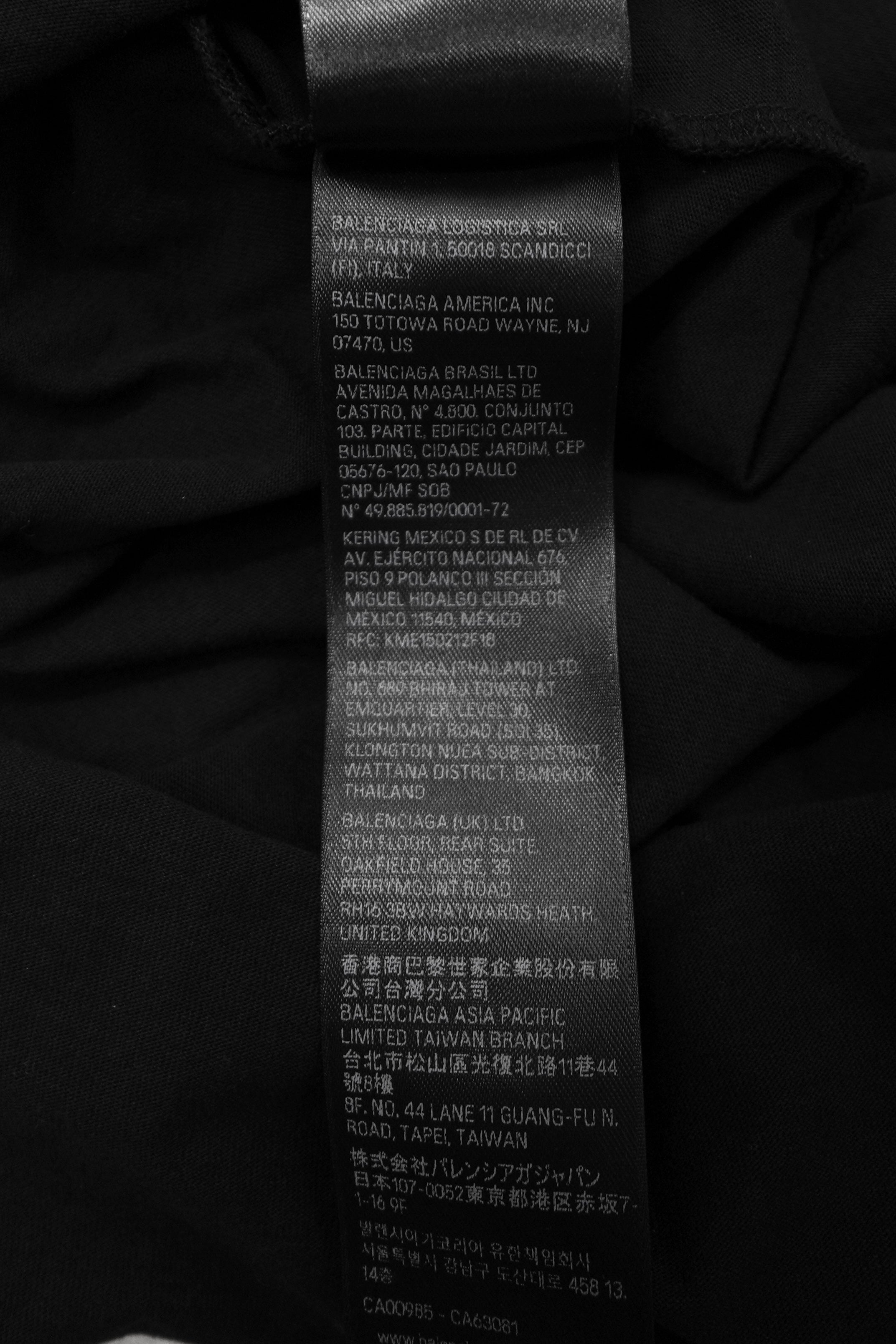 Balenciaga 3B Football Long-Sleeve Shirt