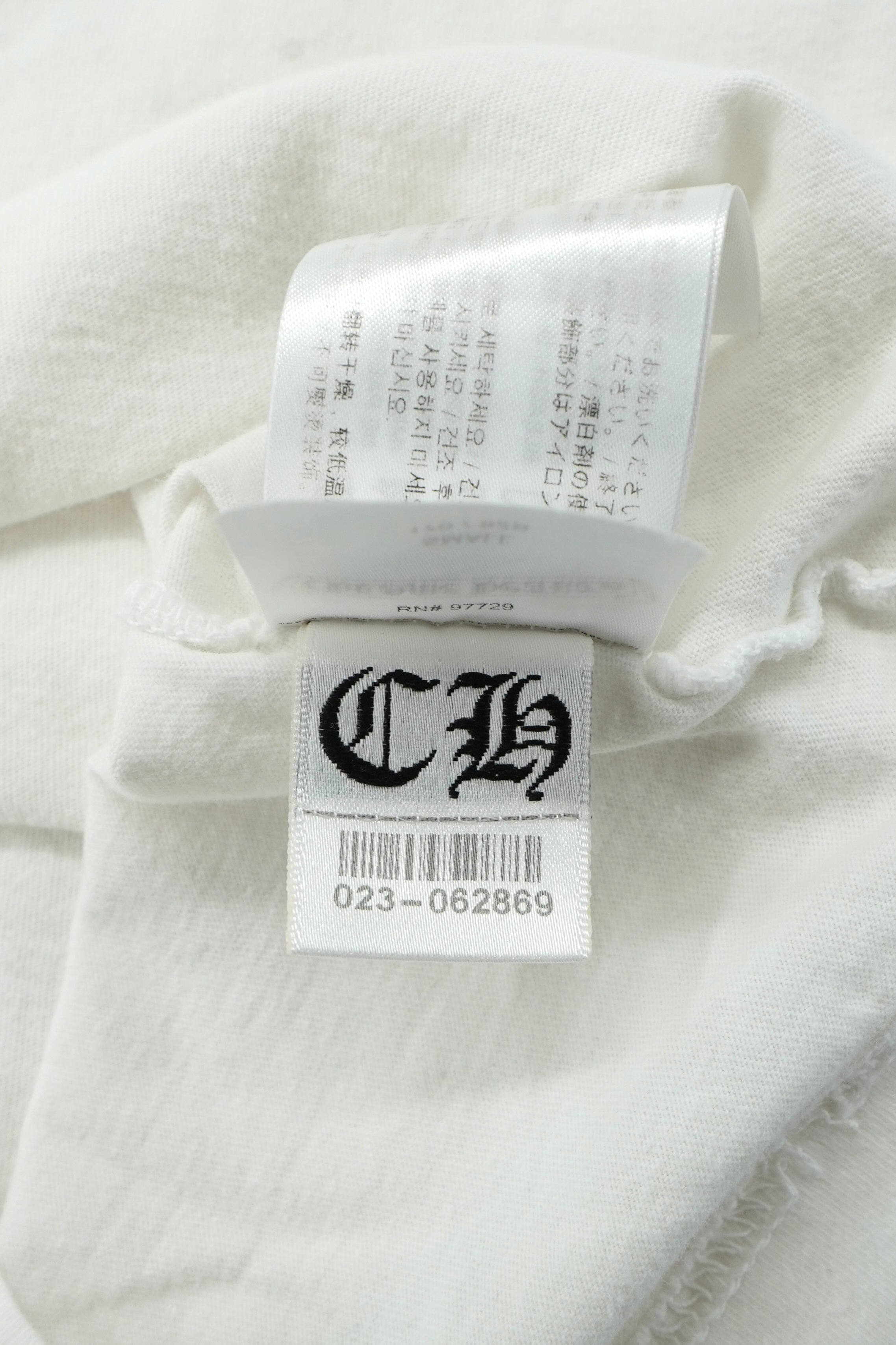 Chrome Hearts Scroll Logo FU Sleeve T-Shirt