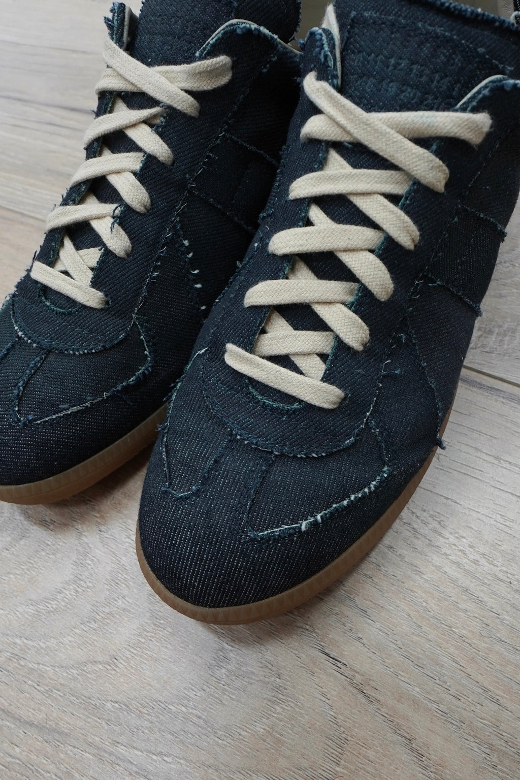 Maison Margiela Replica Exclusive Denim Low-Top Sneakers