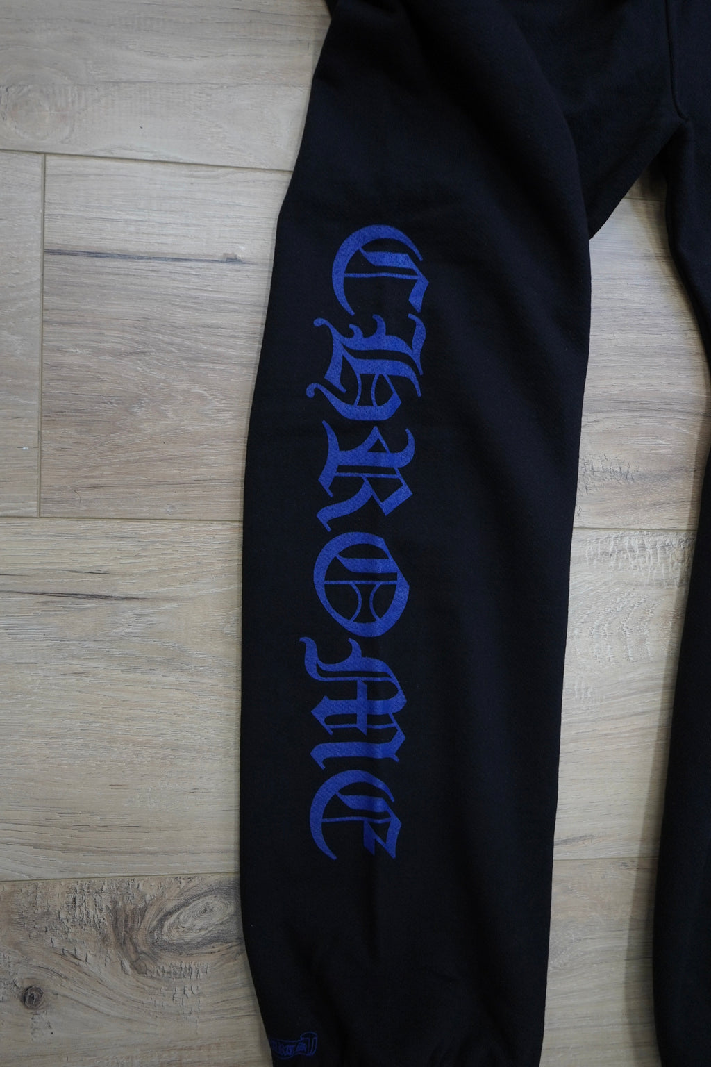 Chrome Hearts Blue Horseshoe Logo Sweatpants