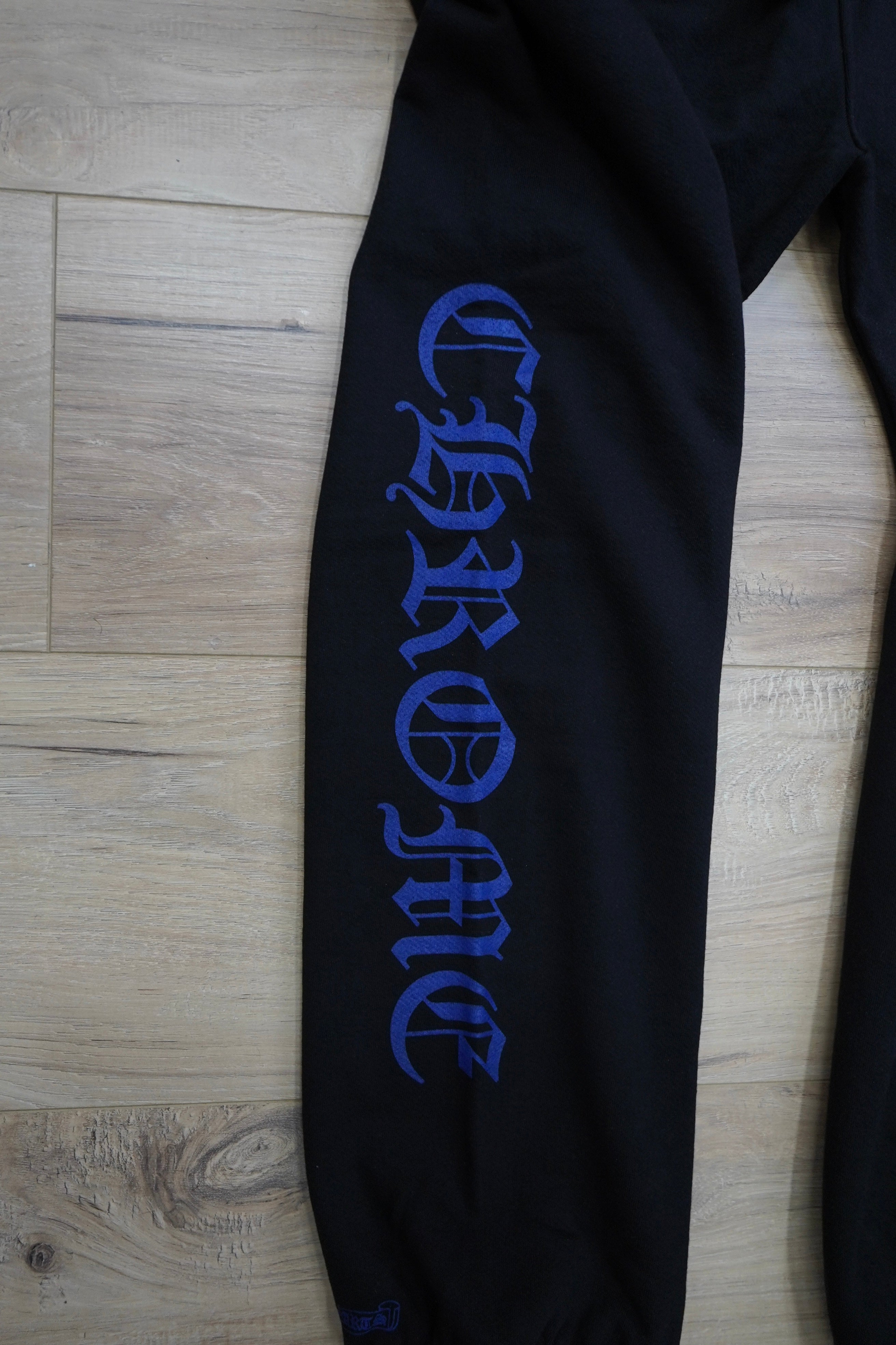 Chrome Hearts Blue Horseshoe Logo Sweatpants