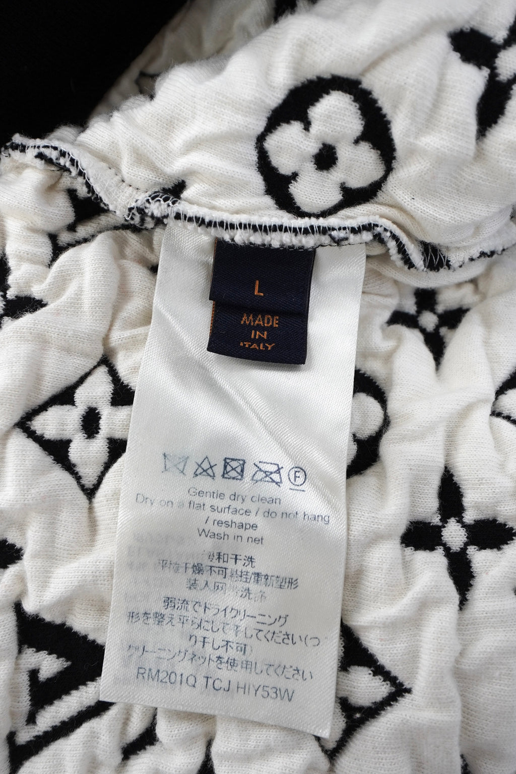 Louis Vuitton Monogram Jacquard Crewneck Sweatshirt 